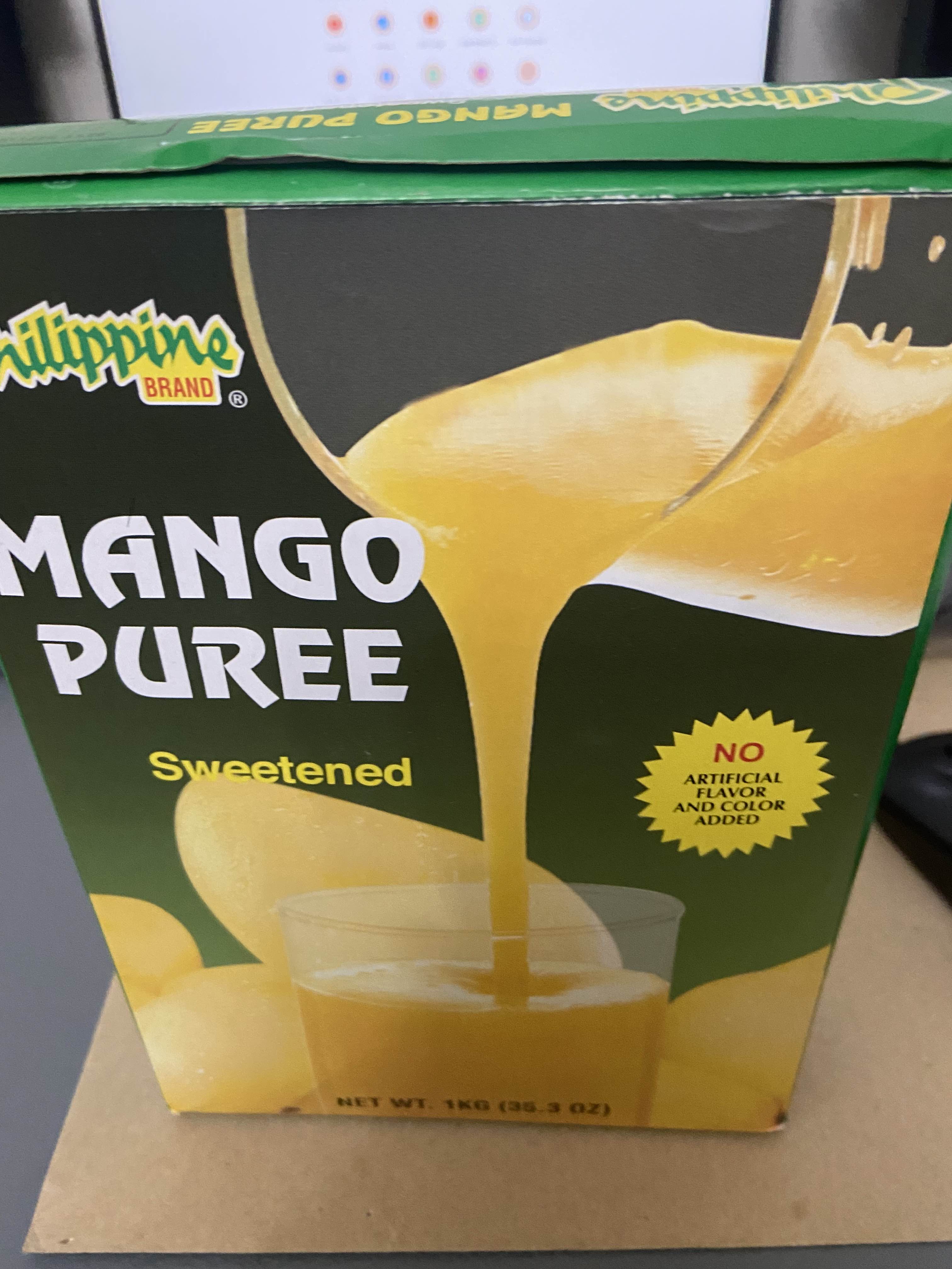 Philippine Brand Sweetened Mango Puree 1kg 