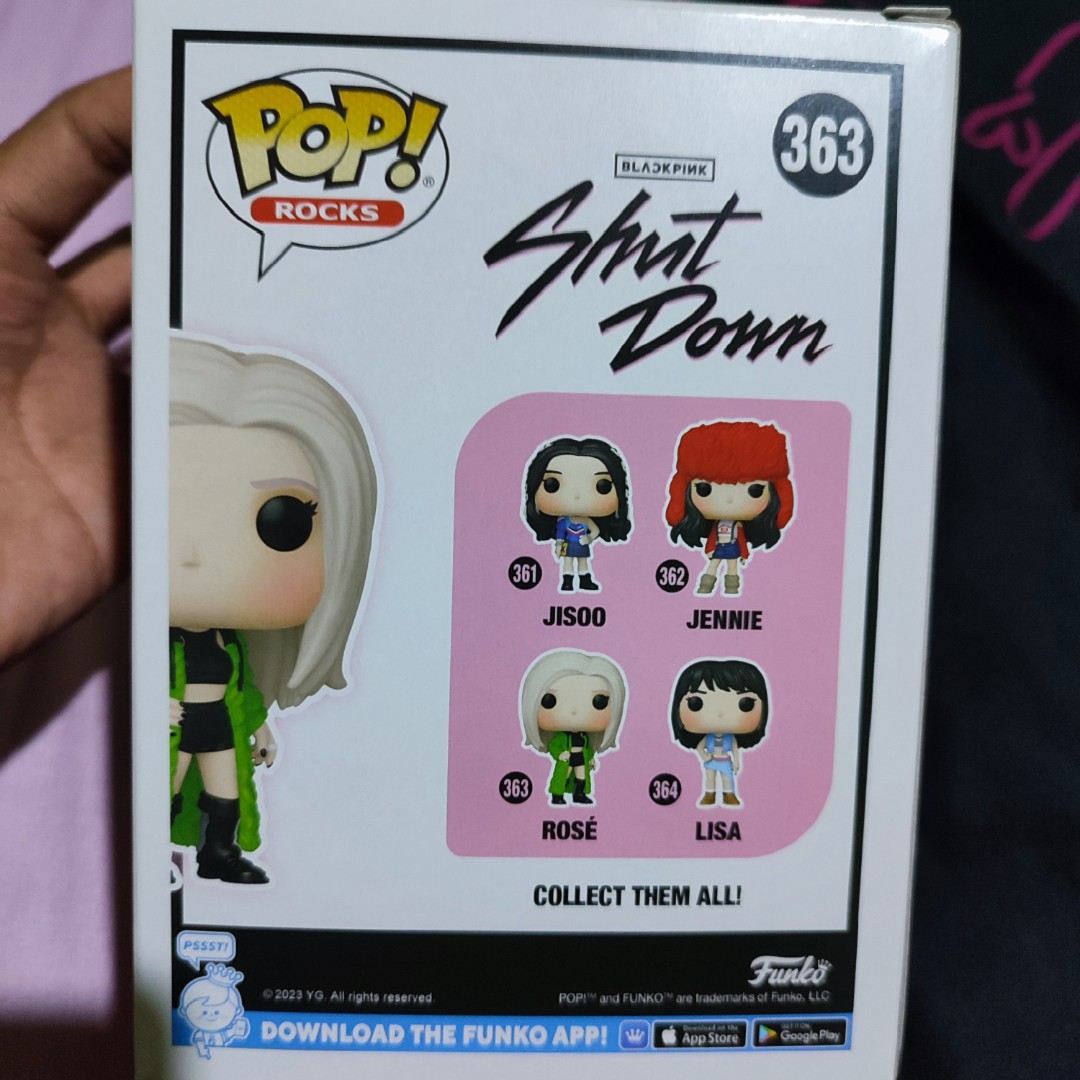 Funko Pop! Rocks Blackpink #363 Rose Vinyl Figure