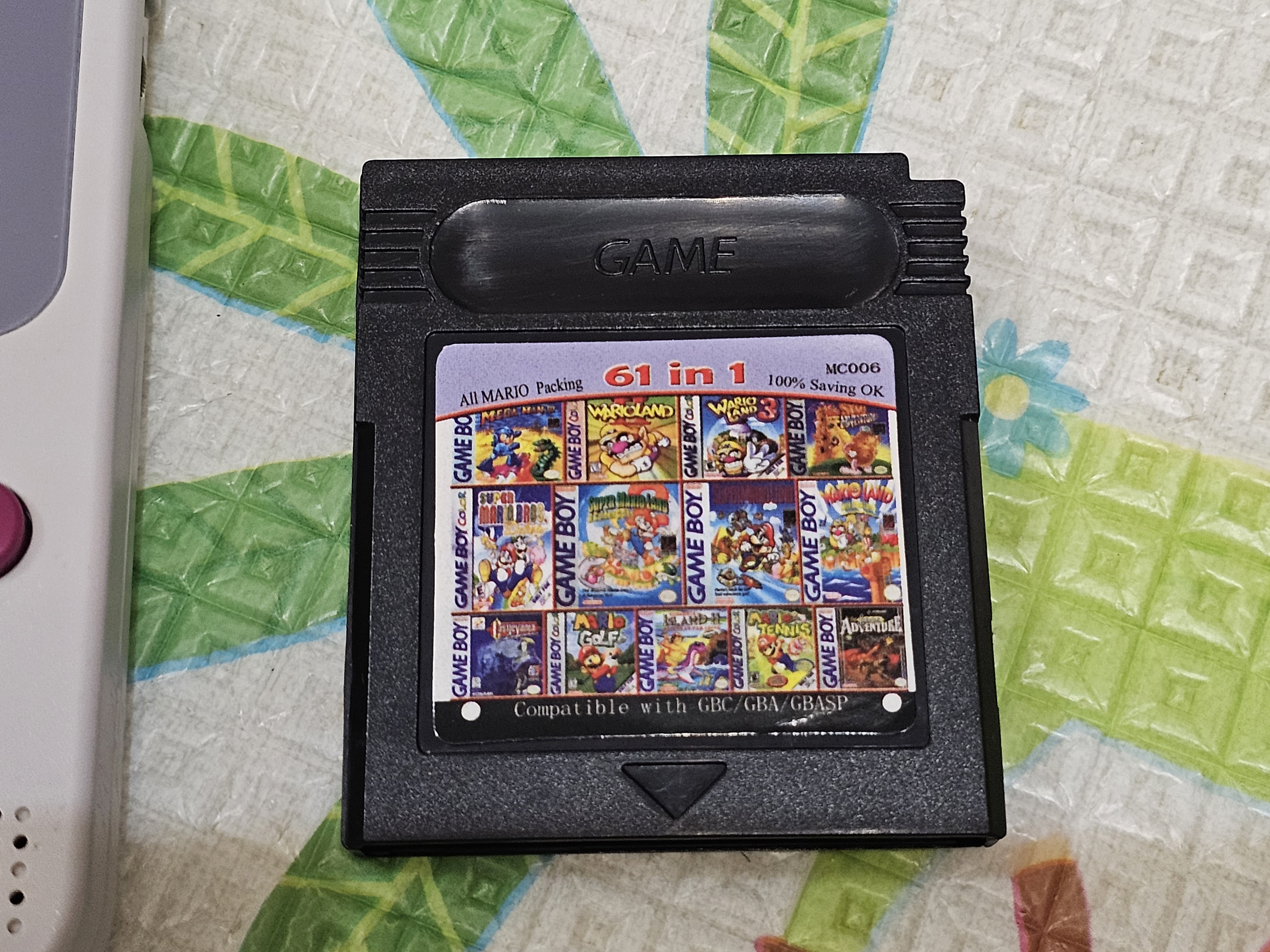 Cartouche de Jeux, Cassettes de Jeu, Cartes de Jeu GBA Copatibles avec