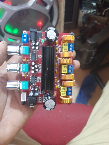 Stereo versterker 2.1 TPA3116D2 - 2x50W + 100W subwoofer Klasse D