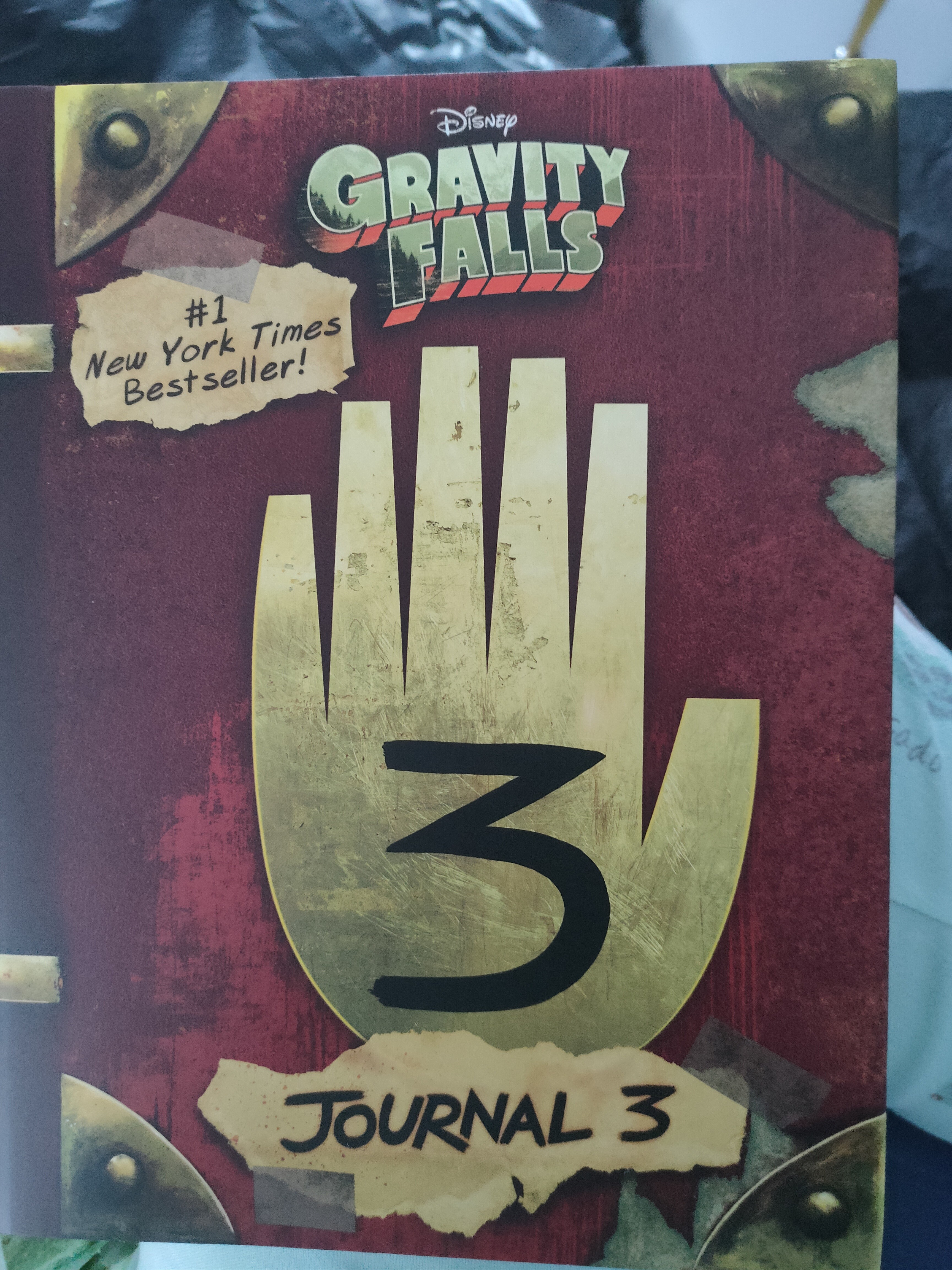 Disney Gravity Falls Journal 3 Hardcover By Alex Hirsch Original