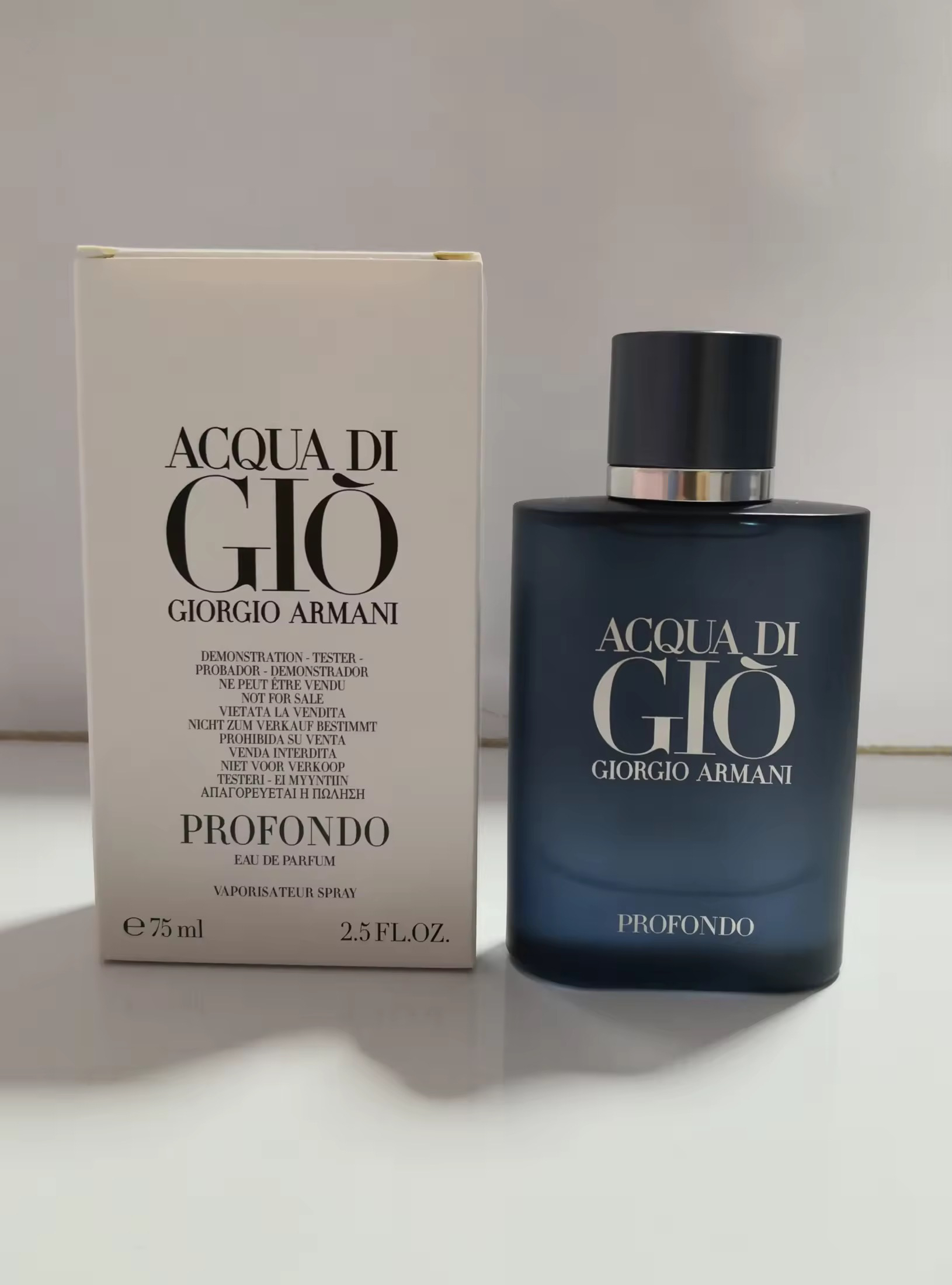 アルマーニ Acqua di Gio Profondo 100ml ラッピング Giorgio Armani Eau De Parfum - Acqua Di Gio Profondo | NTUC FairPrice