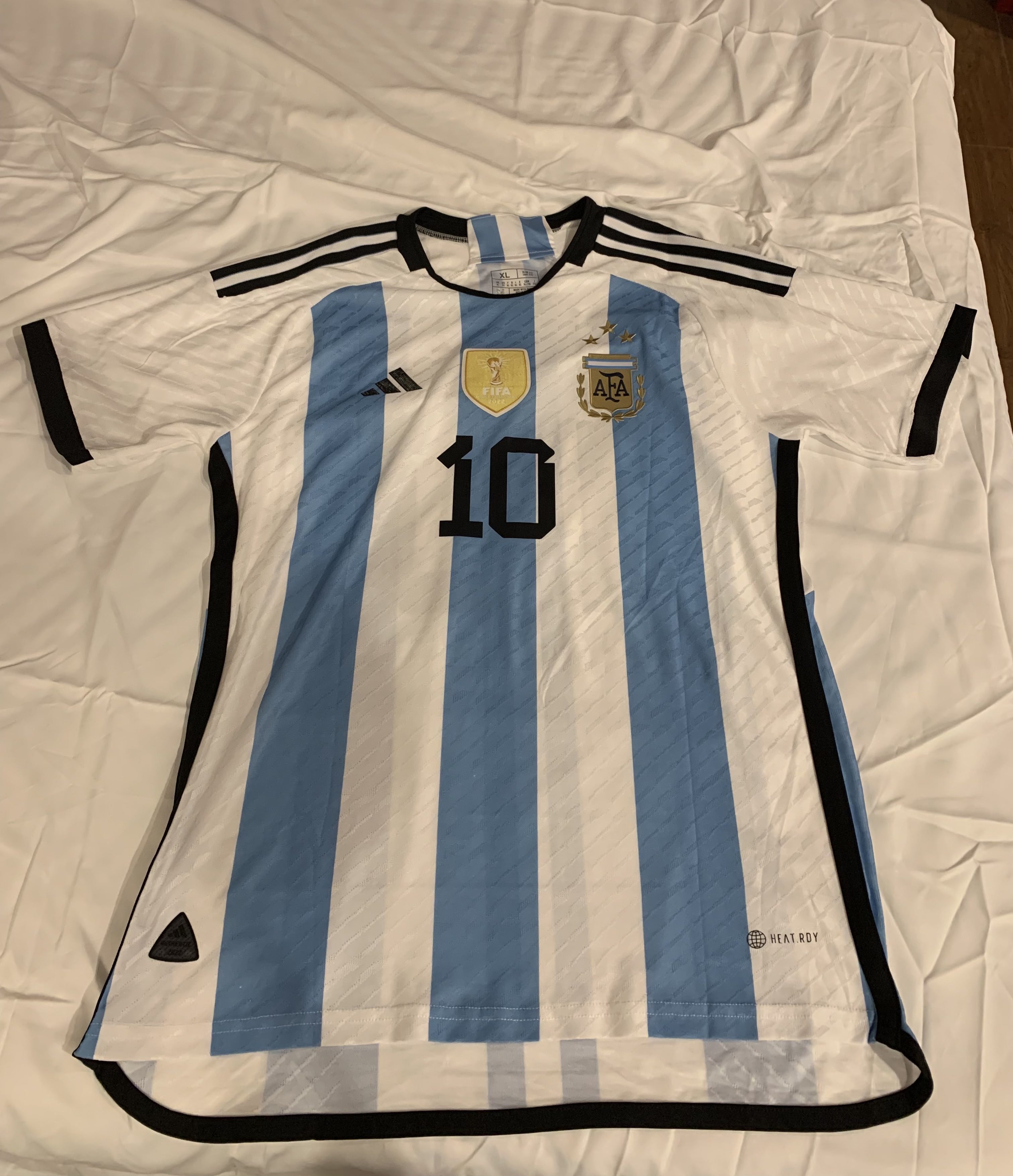 Argentina Away Jersey 2022-2023 Heat-Rdy - 3 Stars