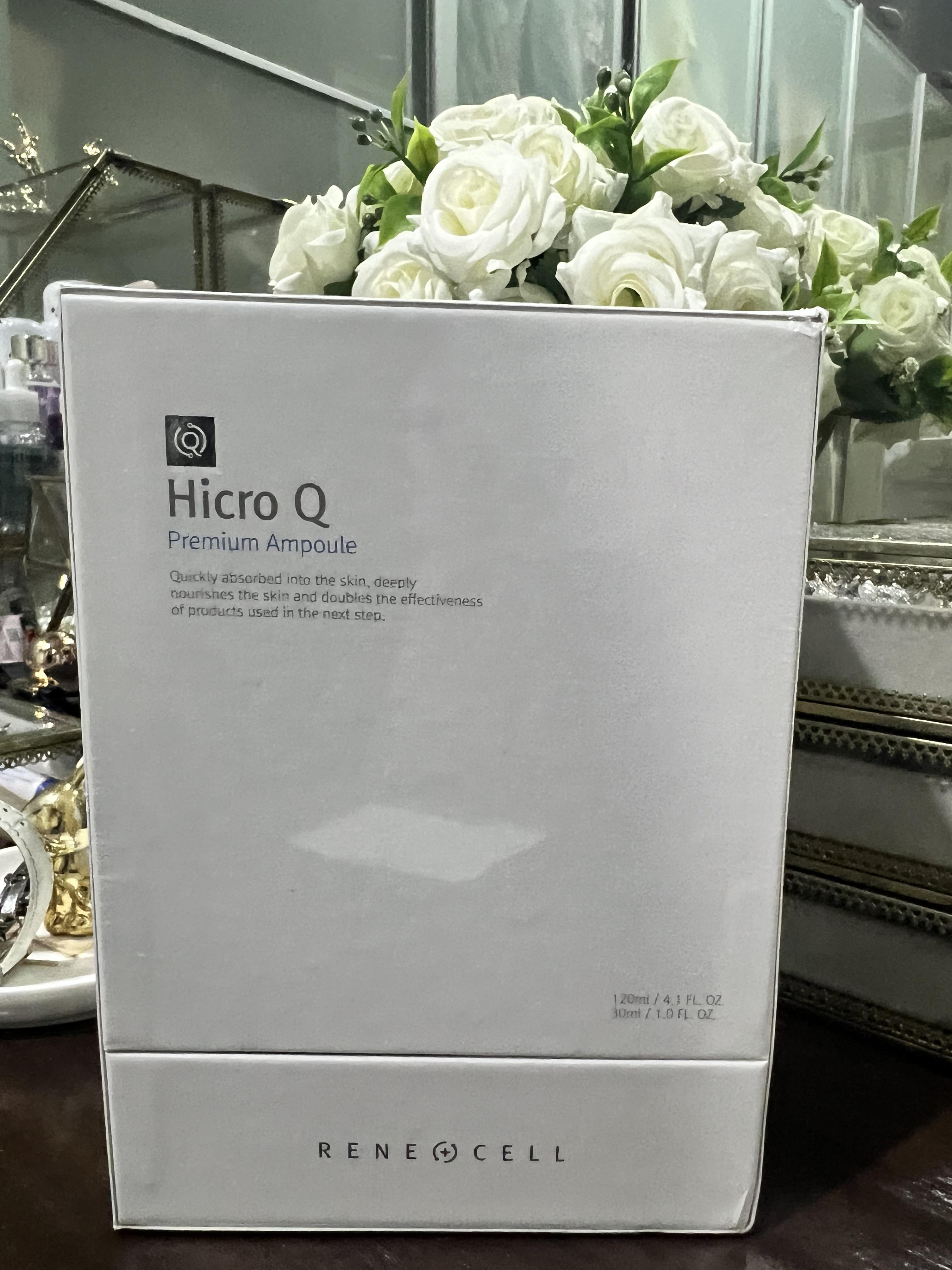 Rene-cell[renecell] Hicro Q Premium Ampoule 润妮秀Q精华/导入精华