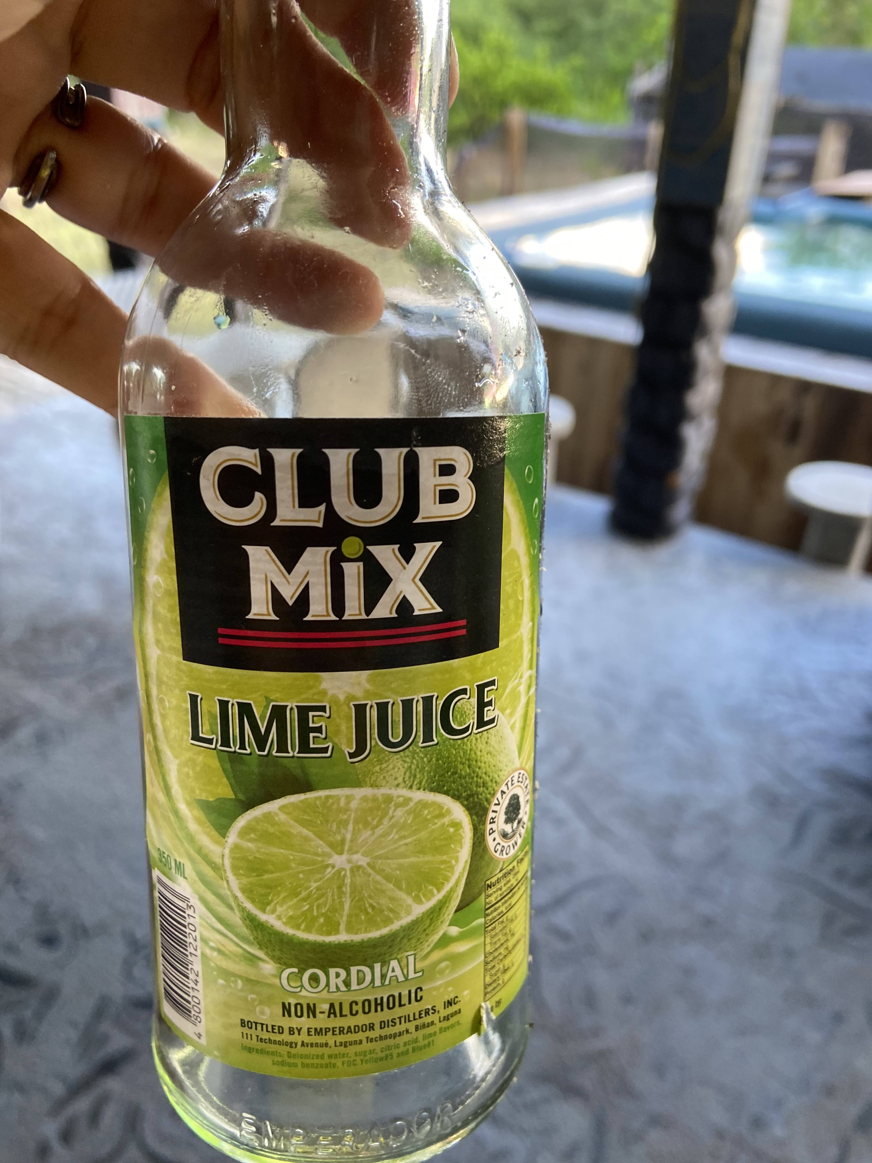 Club Mix Lime Juice Cordial 350ml Lazada PH