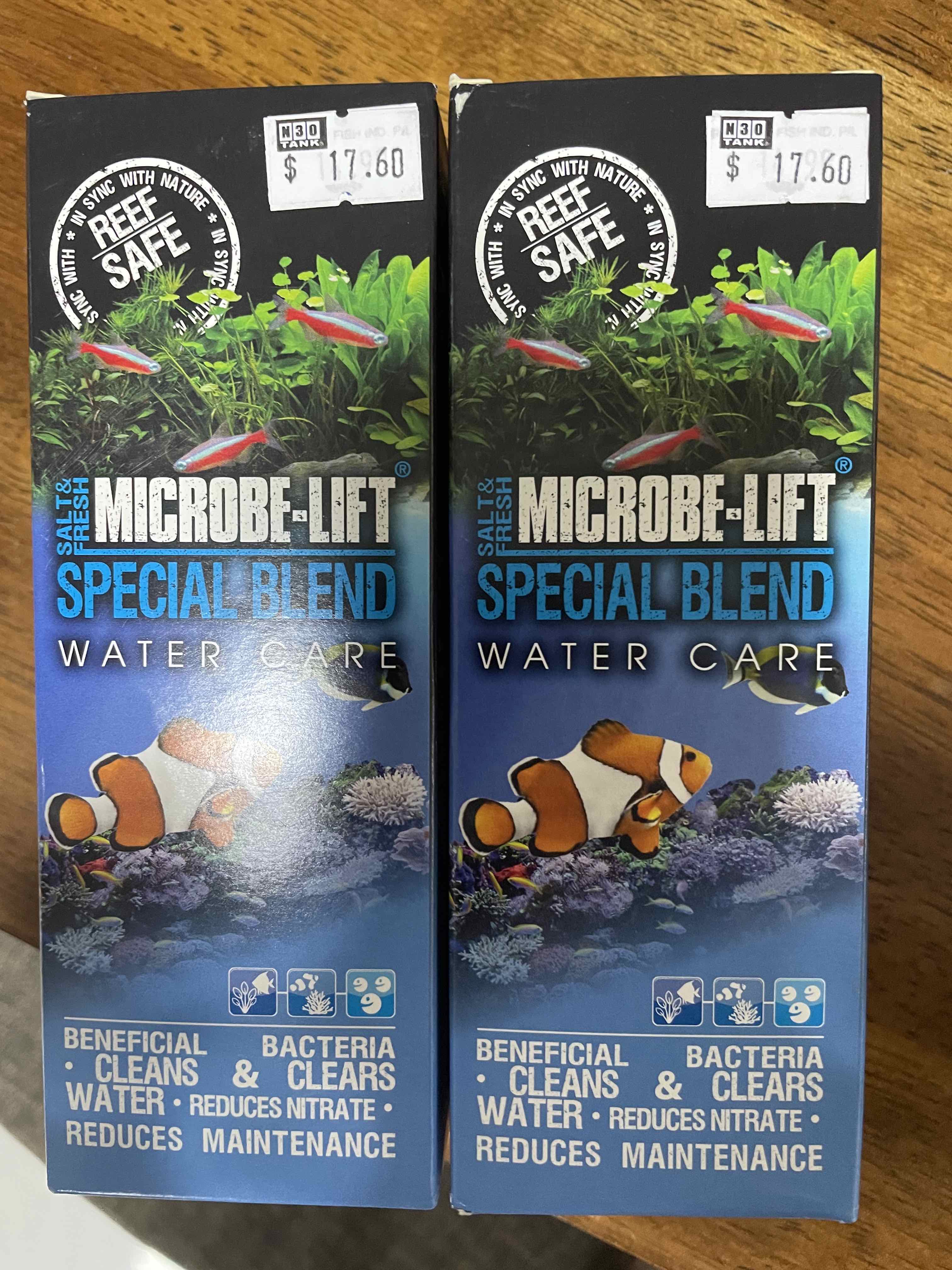 MICROBE-LIFT SBH16 Special Blend Aquarium and Fish Tank Cleaner for  Freshwater a
