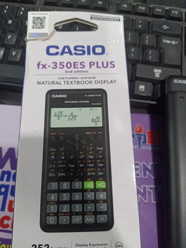 Casio fx 350 es plus hot sale