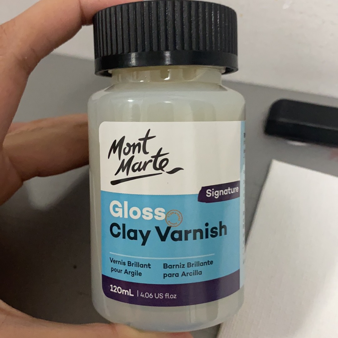 Art Lab on Instagram: Mont Marte Clay Varnish (120ml) Price: 490 Tk Mont  Marte Gloss Clay Varnish is a quick and easy way to protect, seal and  strengthen your work. It dries