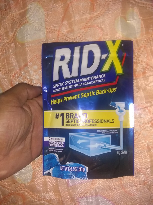 Rid-X Septic System Maintenance, 5 in 1 Waste Digestion, Concentrated Powder Pacs - 3.2 oz