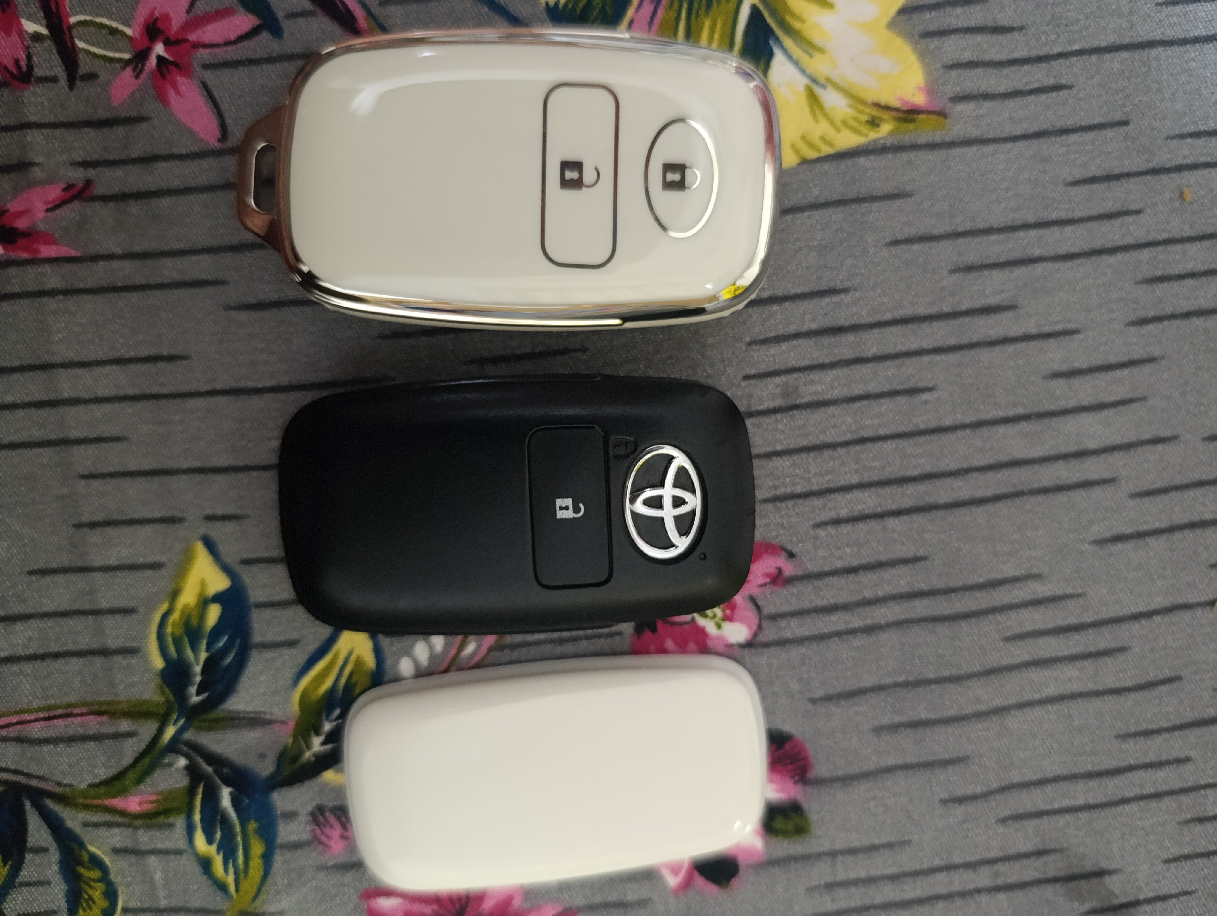 Shell De Llave Inteligente Para Toyota Raize Yaris 2023–2024, 2 Botones