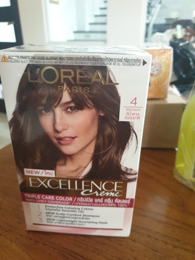 L'Oreal Paris Excellence Hair Color (Brown No. 4) | Lazada PH
