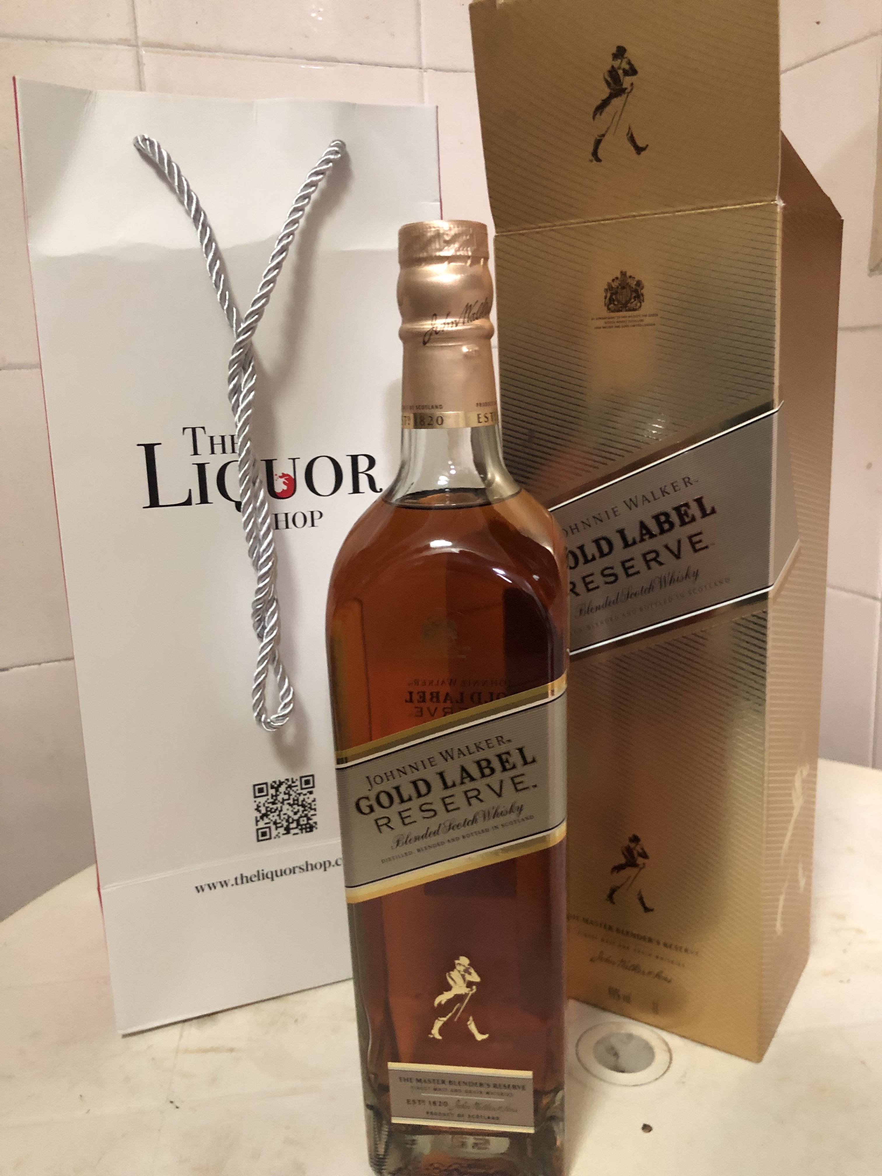 1L) Johnnie Walker Gold Label Reserve ABV 40% 1000ml