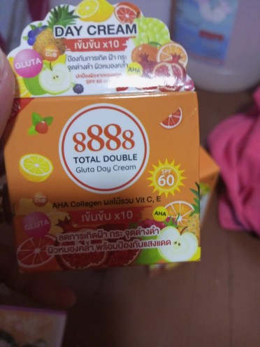 8888 Total Double Gluta Day Cream 15g 100% ORIGINAL AUTHENTIC FROM