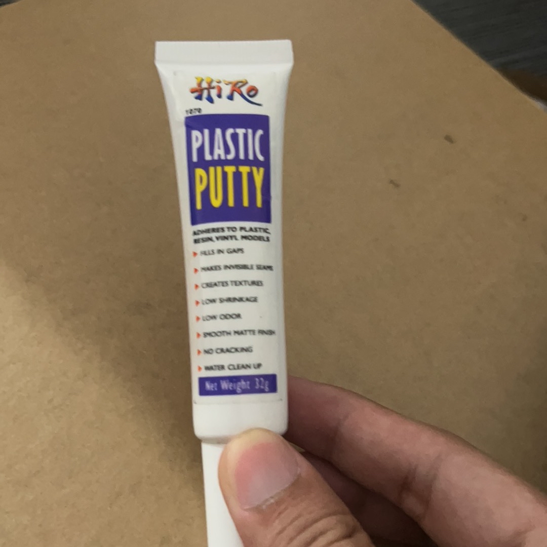 Hiro Plastic Putty (32g) Waterbased Low Odor (Alternative to