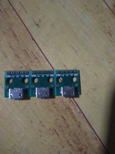Scheda Connettore Test Micro Usb B Femmina Dip 2.54mm 5 Pin Scheda Breakout 2