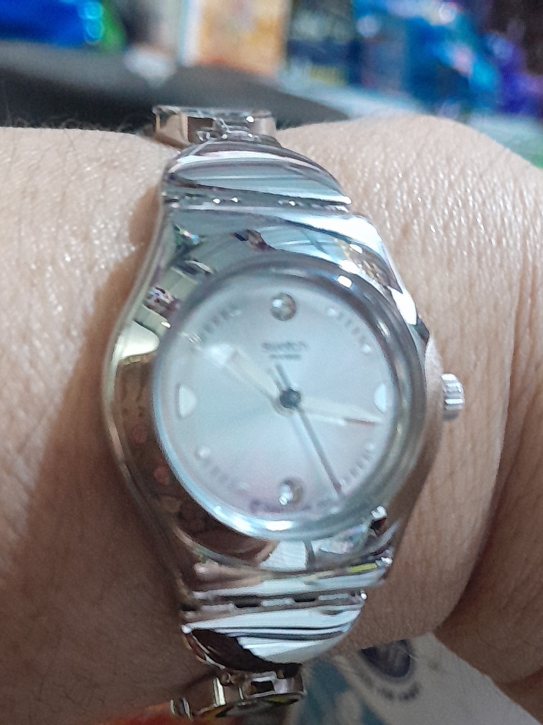 Swatch Irony Lady DEEP STONES YSS213G Silver Stainless Steel  display picture 3