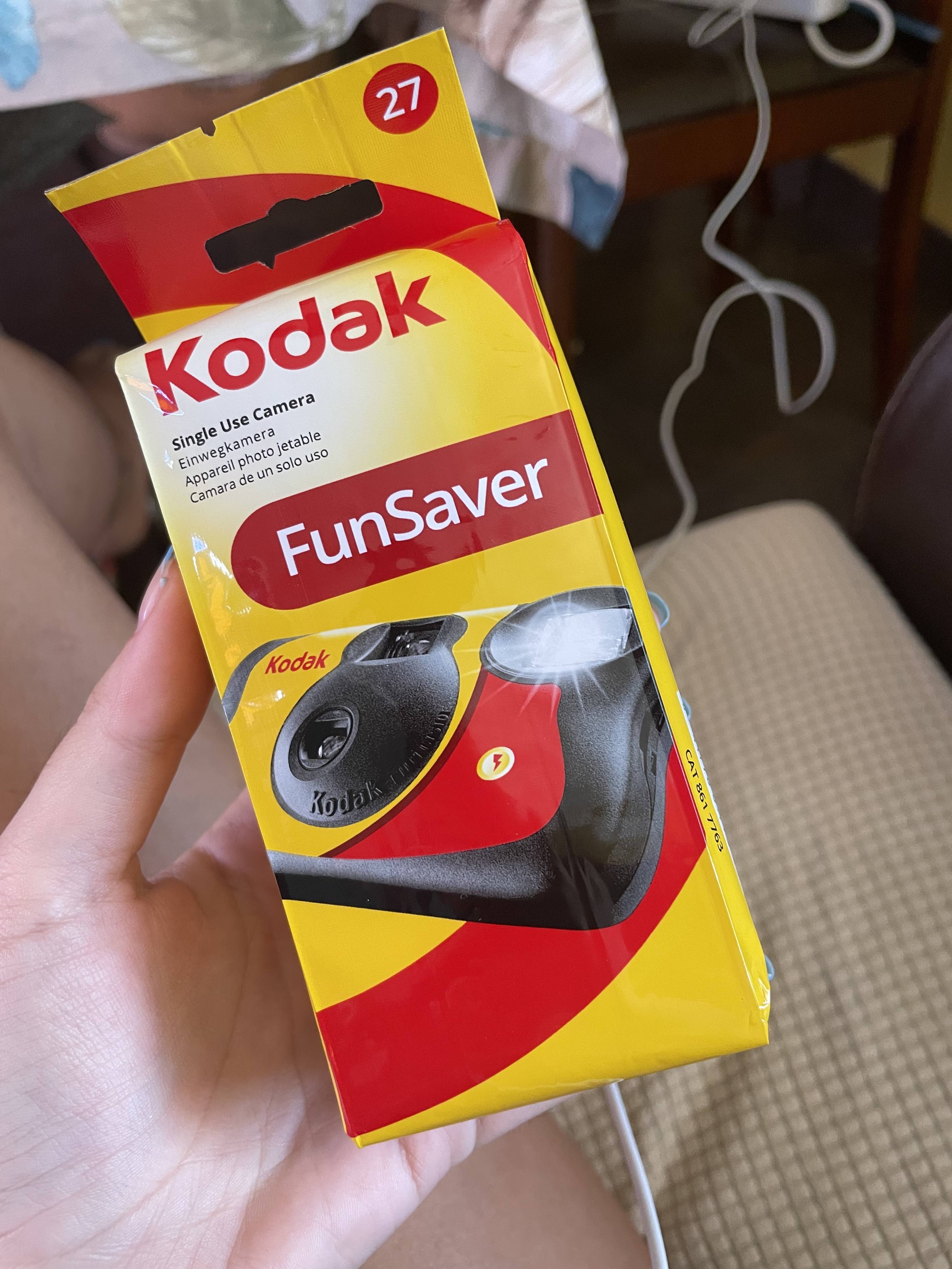  Kodak Fun Saver - Cámara de un solo uso, rollo de 27