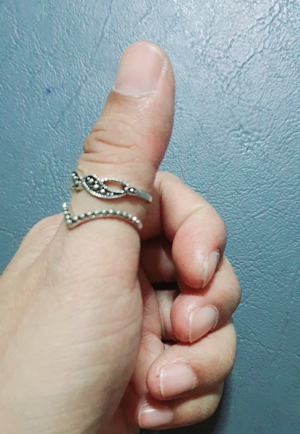 15 Pcs/set Silver Midi Finger Ring Set Vintage Punk Boho Knuckle Rings  Jewelry