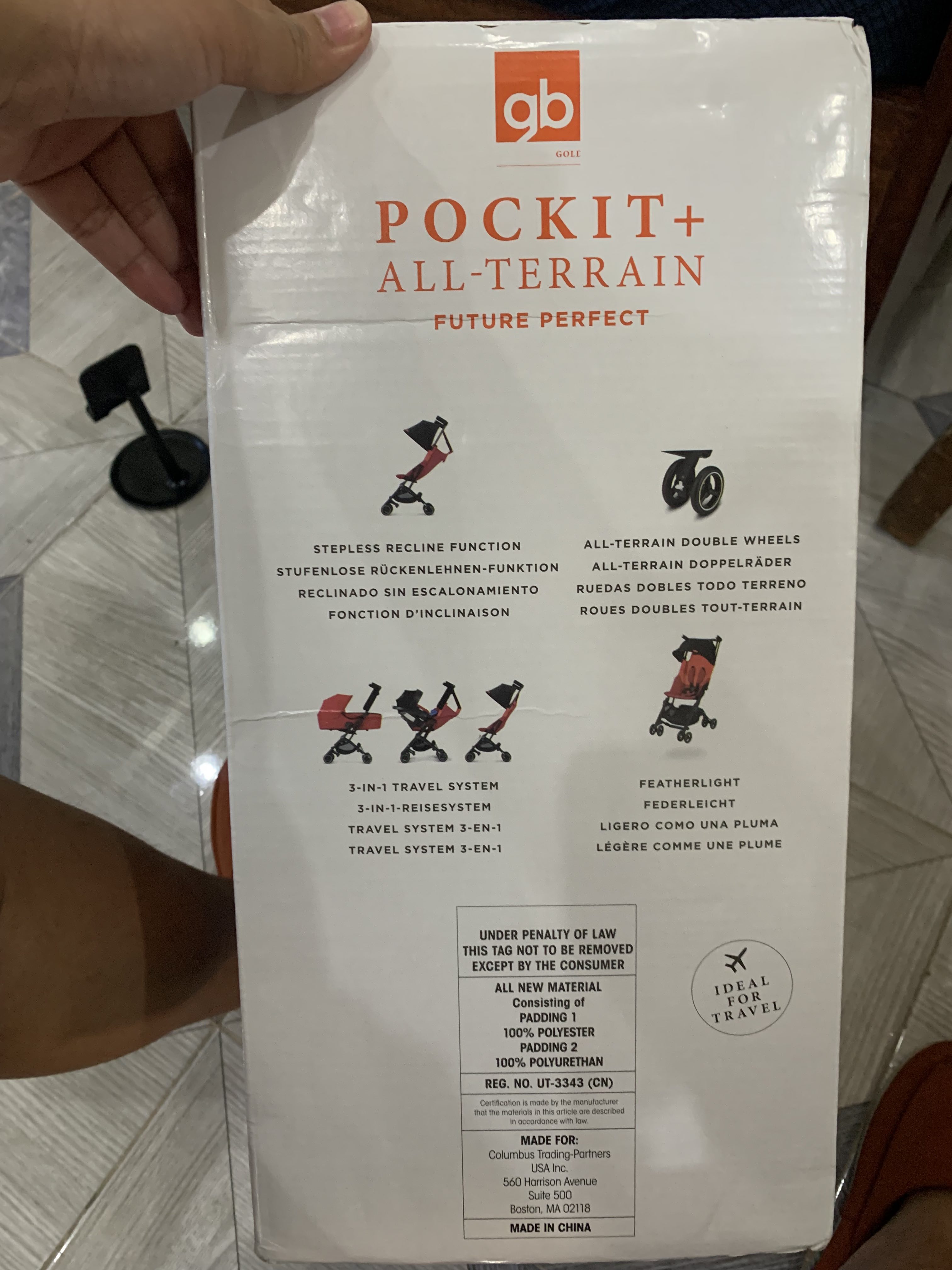 GB Pock It Plus All-Terrain Pocket Stroller | Lazada PH