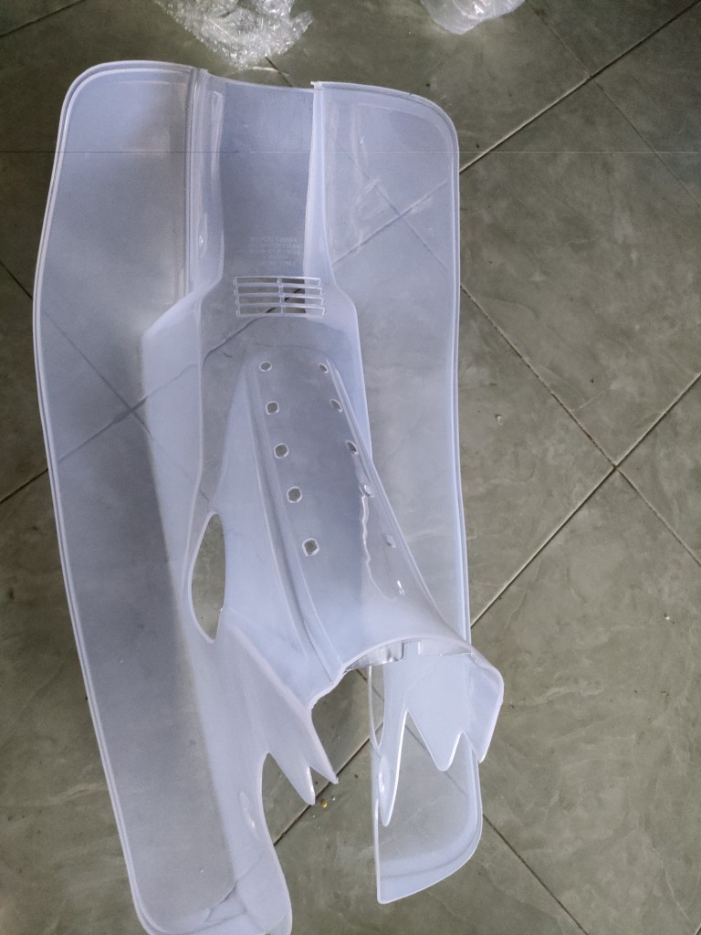 HONDA EX5 LEG SHIELD [Transparent]