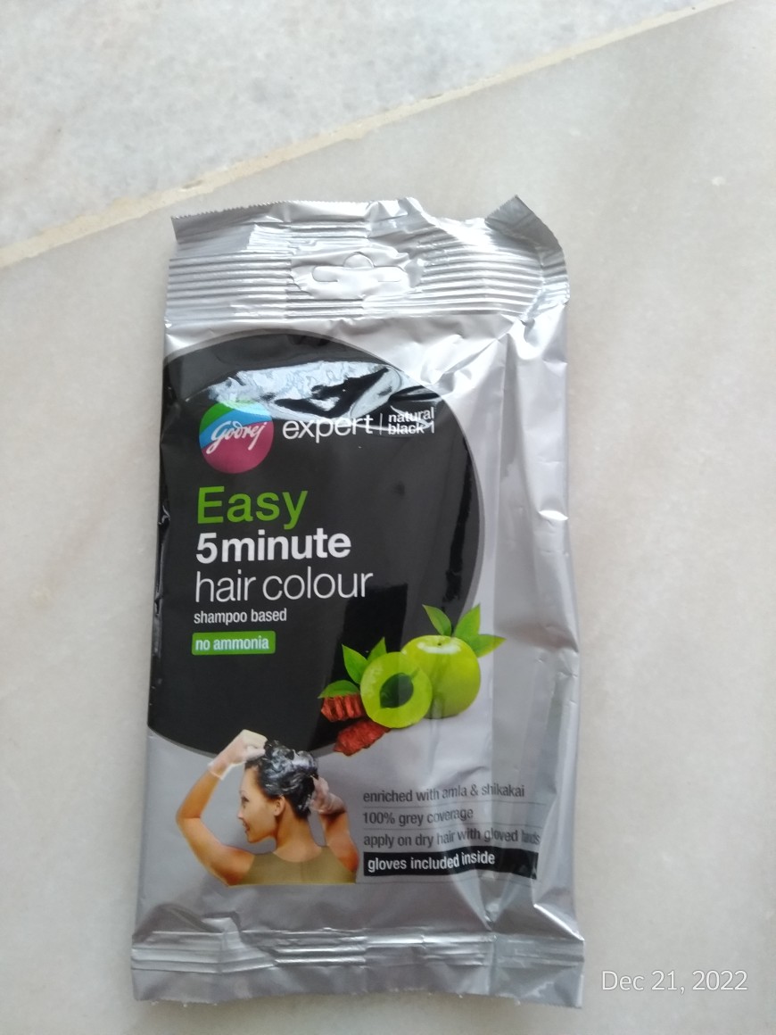 Godrej Expert Easy Shampoo Hair Colour Shampoo - Easy 5 Minute Hair Colour  Shampoo | Lazada