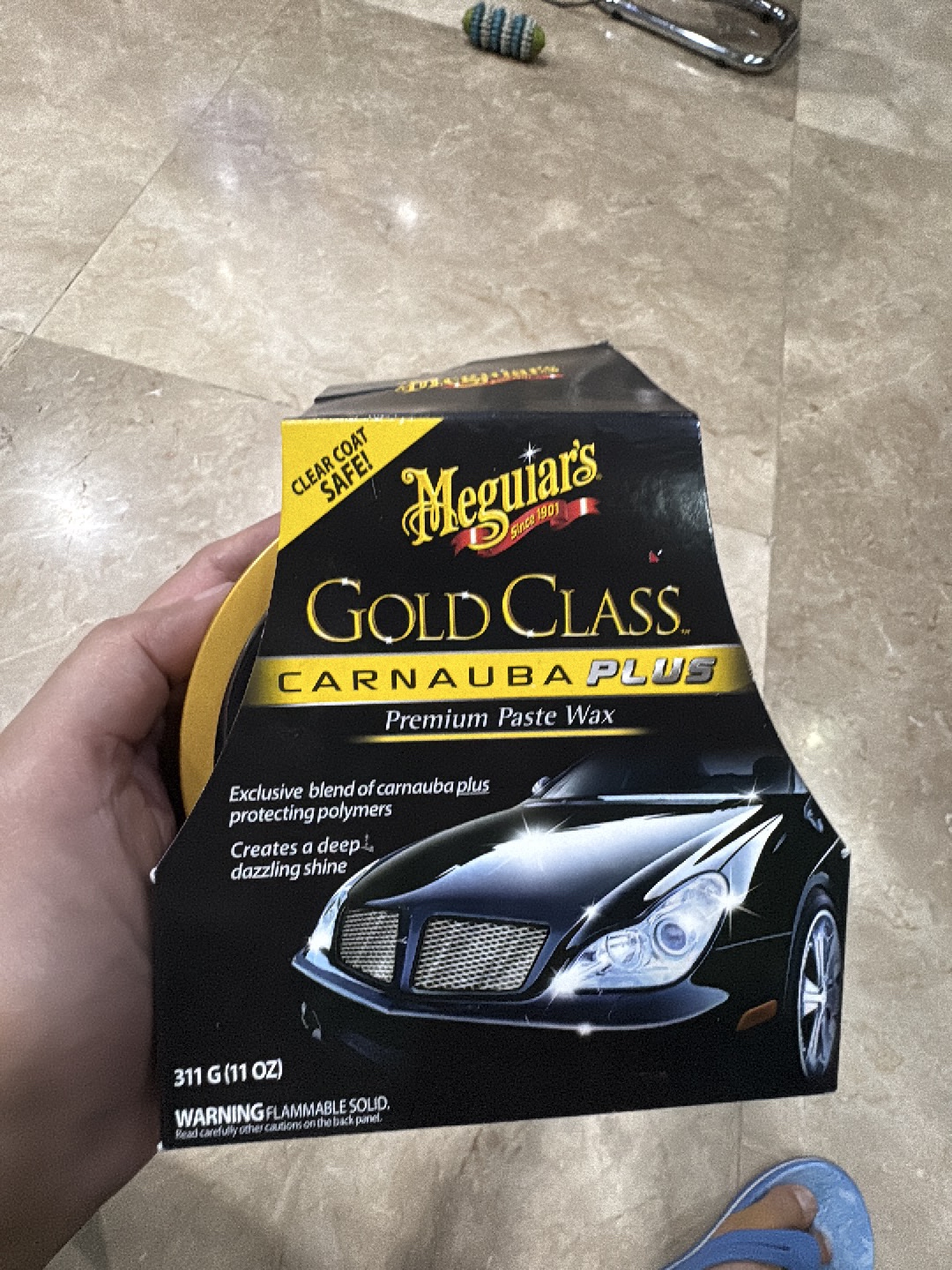 Meguiars G7014J Gold Class Carnauba Plus Paste Wax - 11 oz