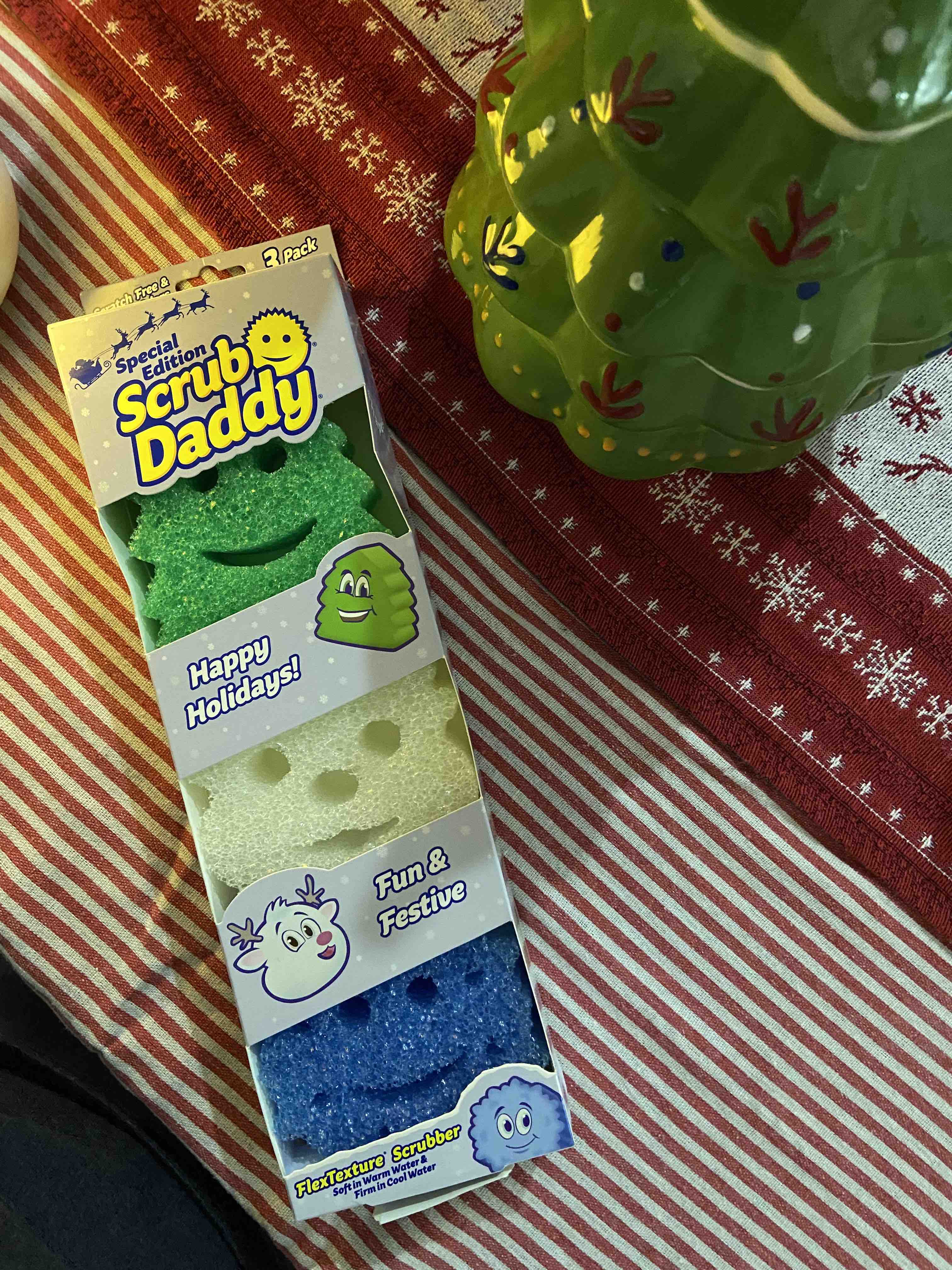 New Scrub Daddy Christmas Reindeer Sponge Special Edition