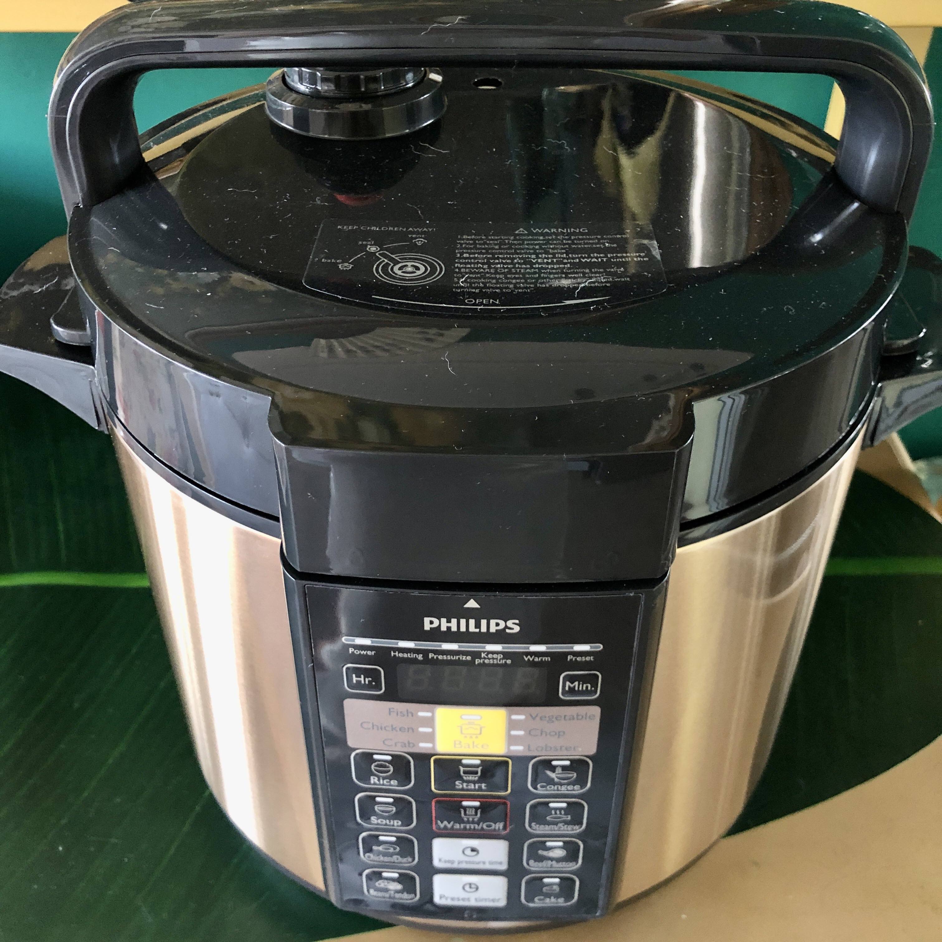 Philips Pressure Cooker 2139 Manual