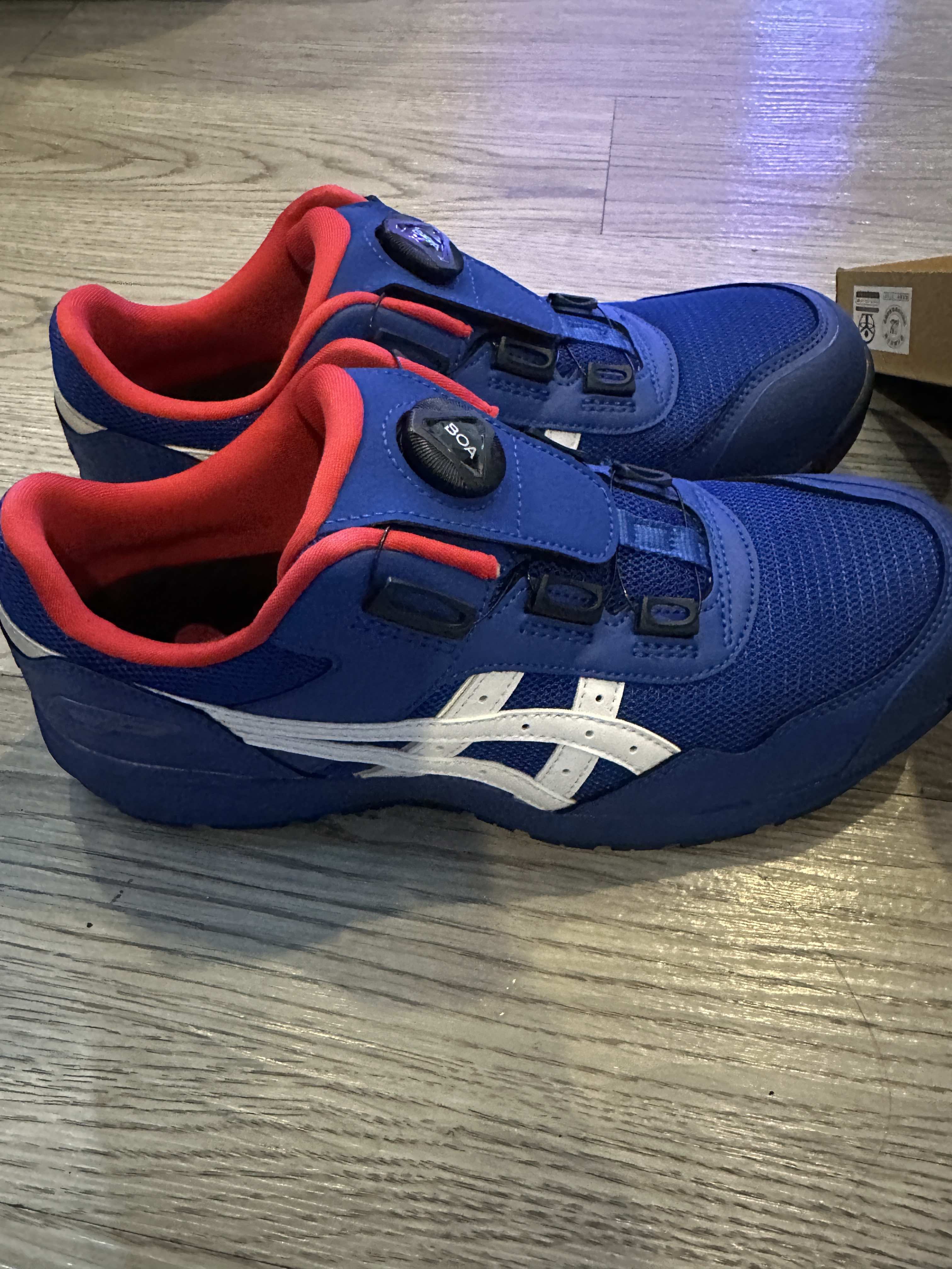 靴 ASICS WINJOB BLUE BOA 26.0 ASICS 限定生産 WINJOB BLUE Boa asics アシックス ダイヤル式
