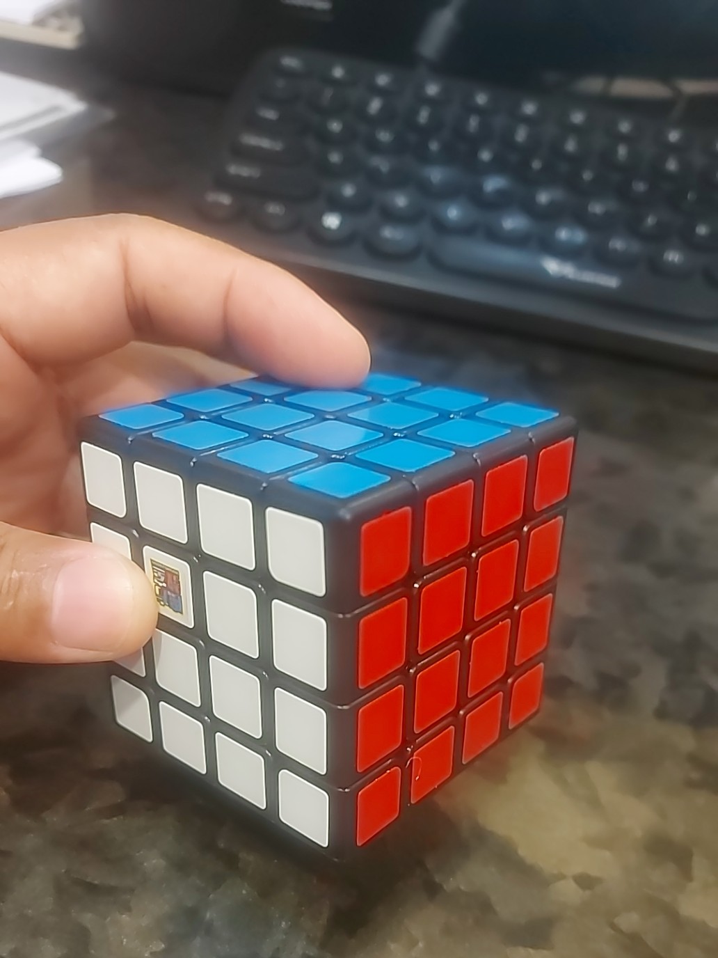 Rubik's Cube 4x4 Master Cube Colour-Matching Puzzle, Bigger Bolder