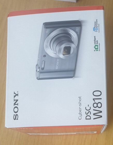 Sony W810 Compact Camera with 6x Optical Zoom Sony Cybershot Dsc