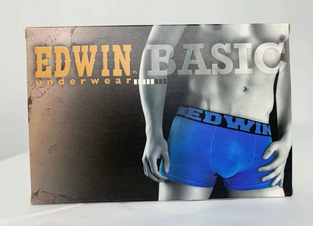 EDWIN SHORTY【EN9014-2】Edwin Mens Underwear Superfine Microfiber Spandex  2pcs