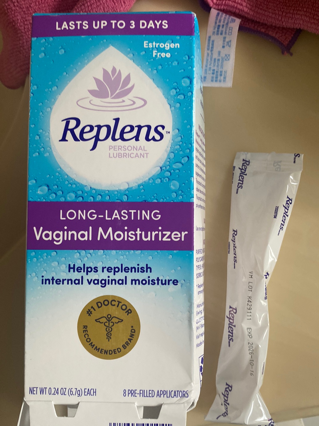 Replens Long-Lasting Vaginal Feminine Moisturizer (8 Prefilled Applicators)  PACKAGING MAY VARY Glycerin Moisturizing Gel Doctor Recommended Brand  Moisturizer - Lazada