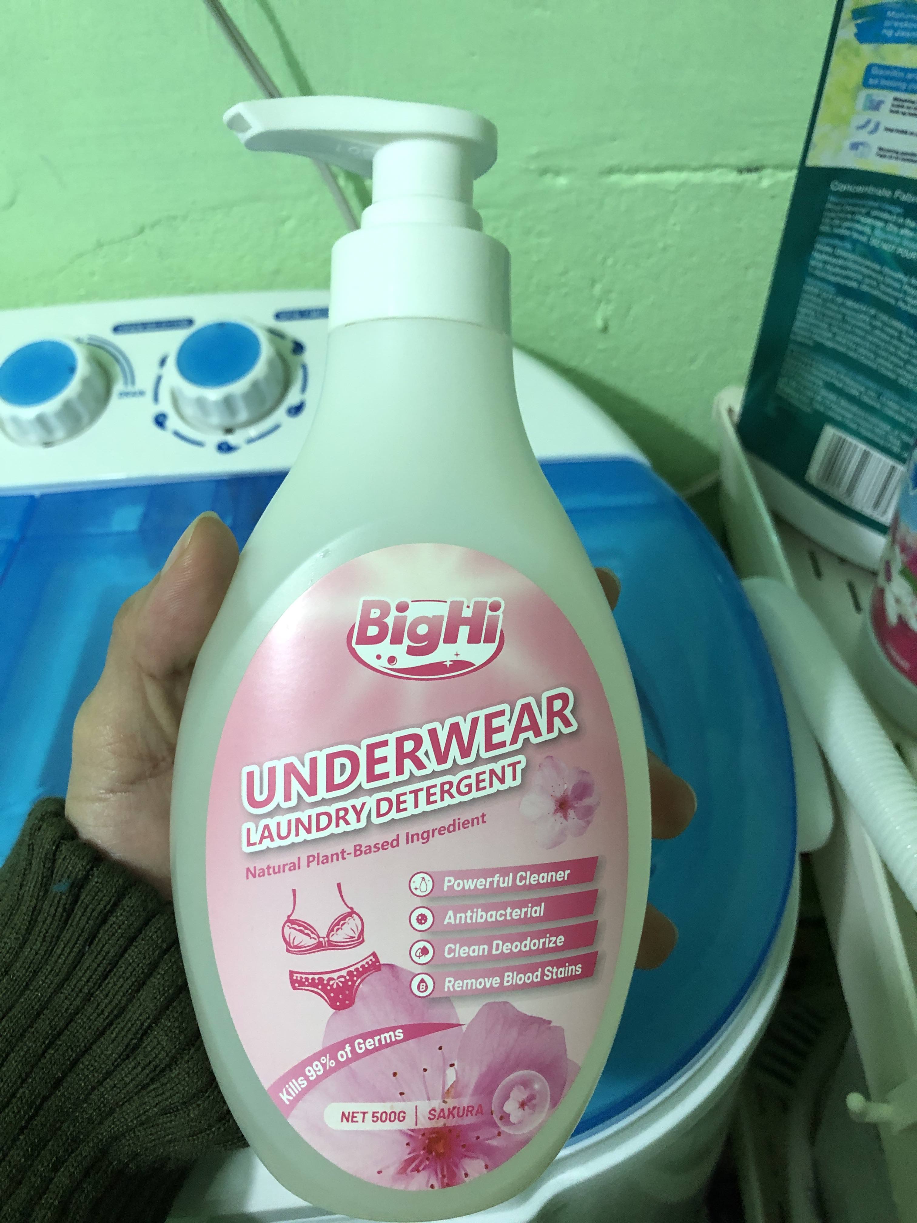 Underwear Laundry Detergent Liquid, 99% Panty Cleaner, Underwear