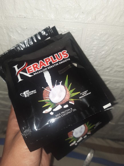 KERAPLUS BRAZILIAN KERATIN SMOOTH WITH MILK PROTEIN VIRGIN COCONUT OIL Lazada PH