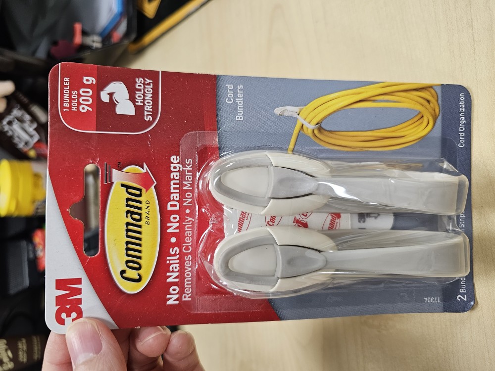 3M COMMAND CORD BUNDLER 17304ANZ, Cable Management Products