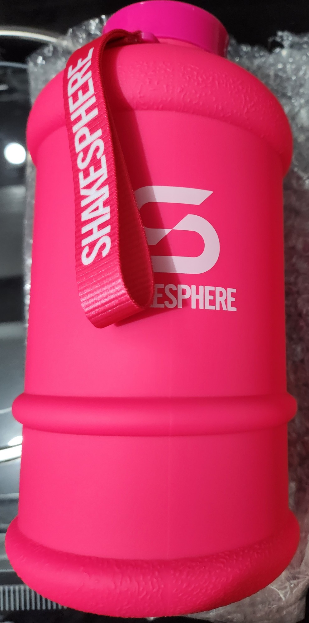 ShakeSphere 1.3L Hydration Jug 1.3L / Matte Pink/White Logo