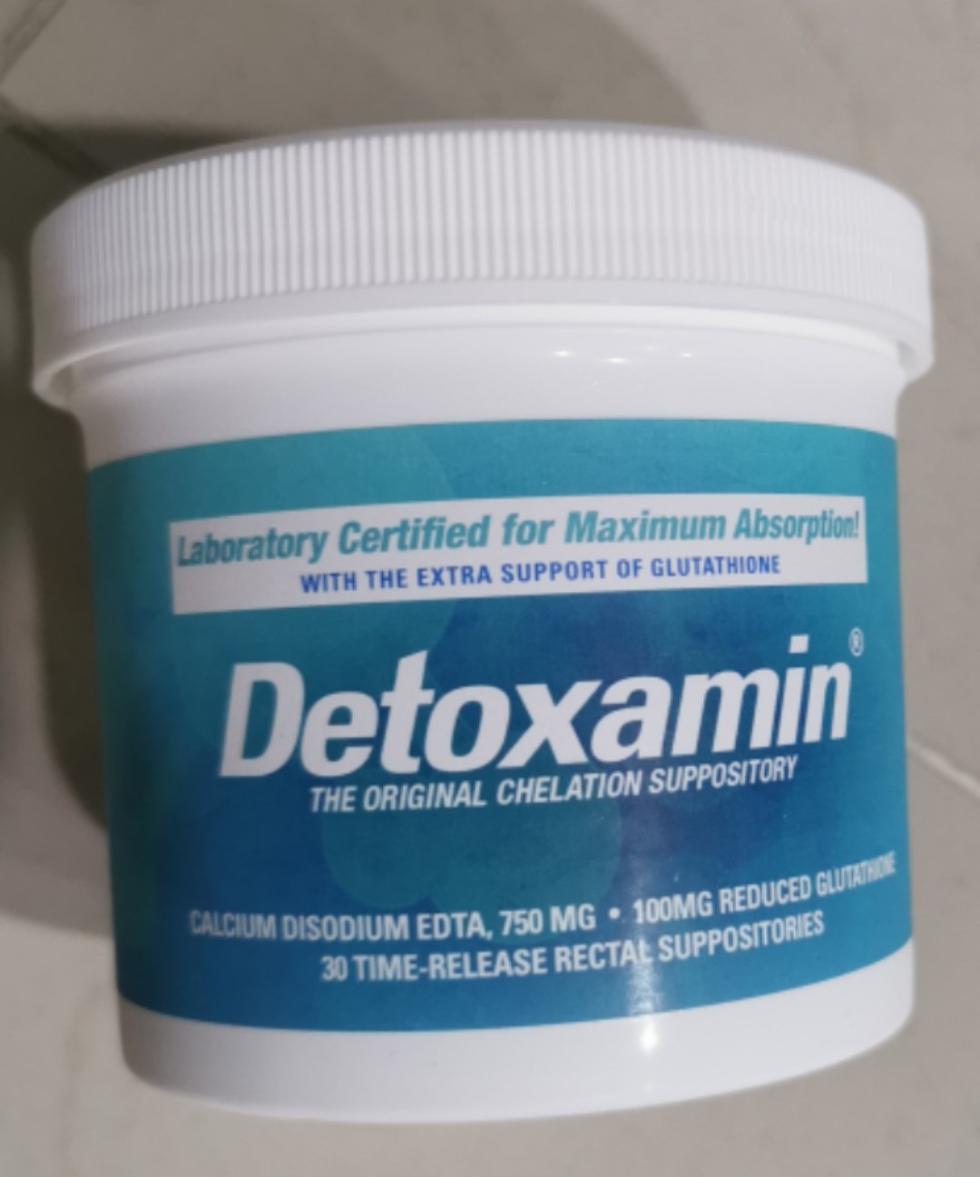 PRE-ORDER] DETOXAMIN SUPPOSITORIES 750 MG (ETA: 2023-08-31)