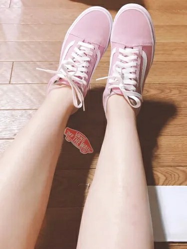 Vans on sale pink korea