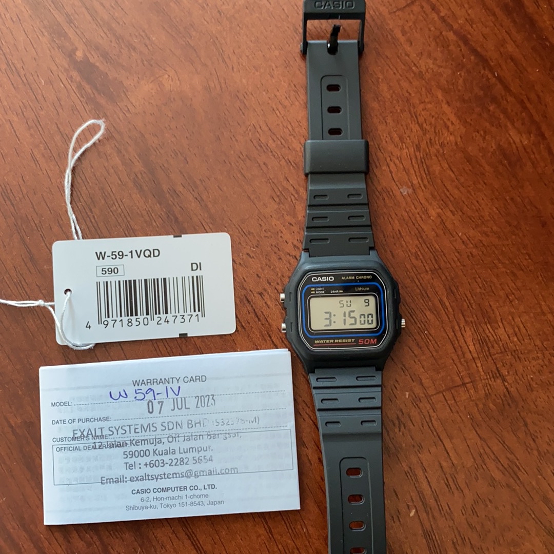 casio w59 casio module 590