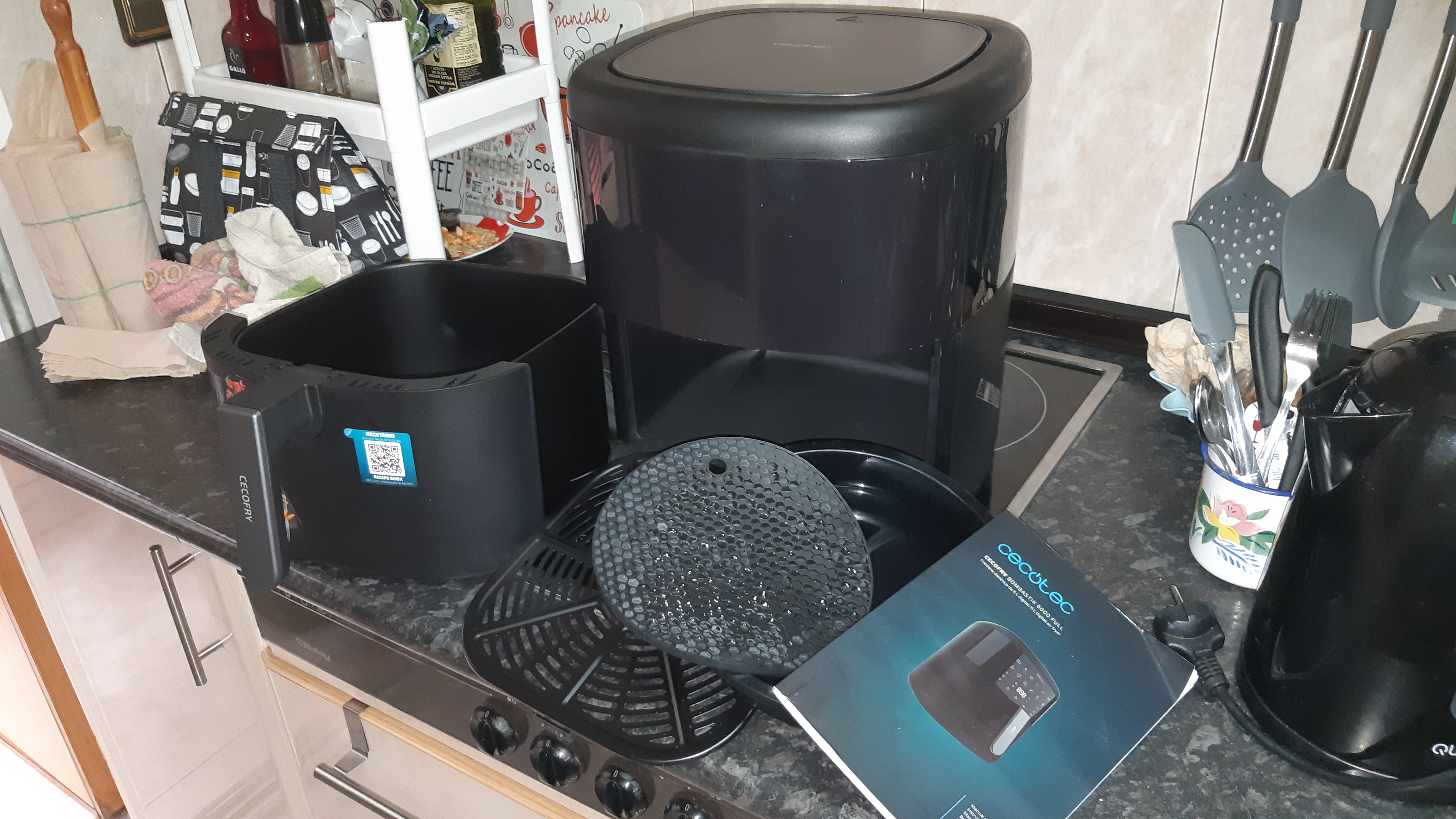 cecotec Cecofry Bombastik 6000 6 L Digital Air Fryer Instruction