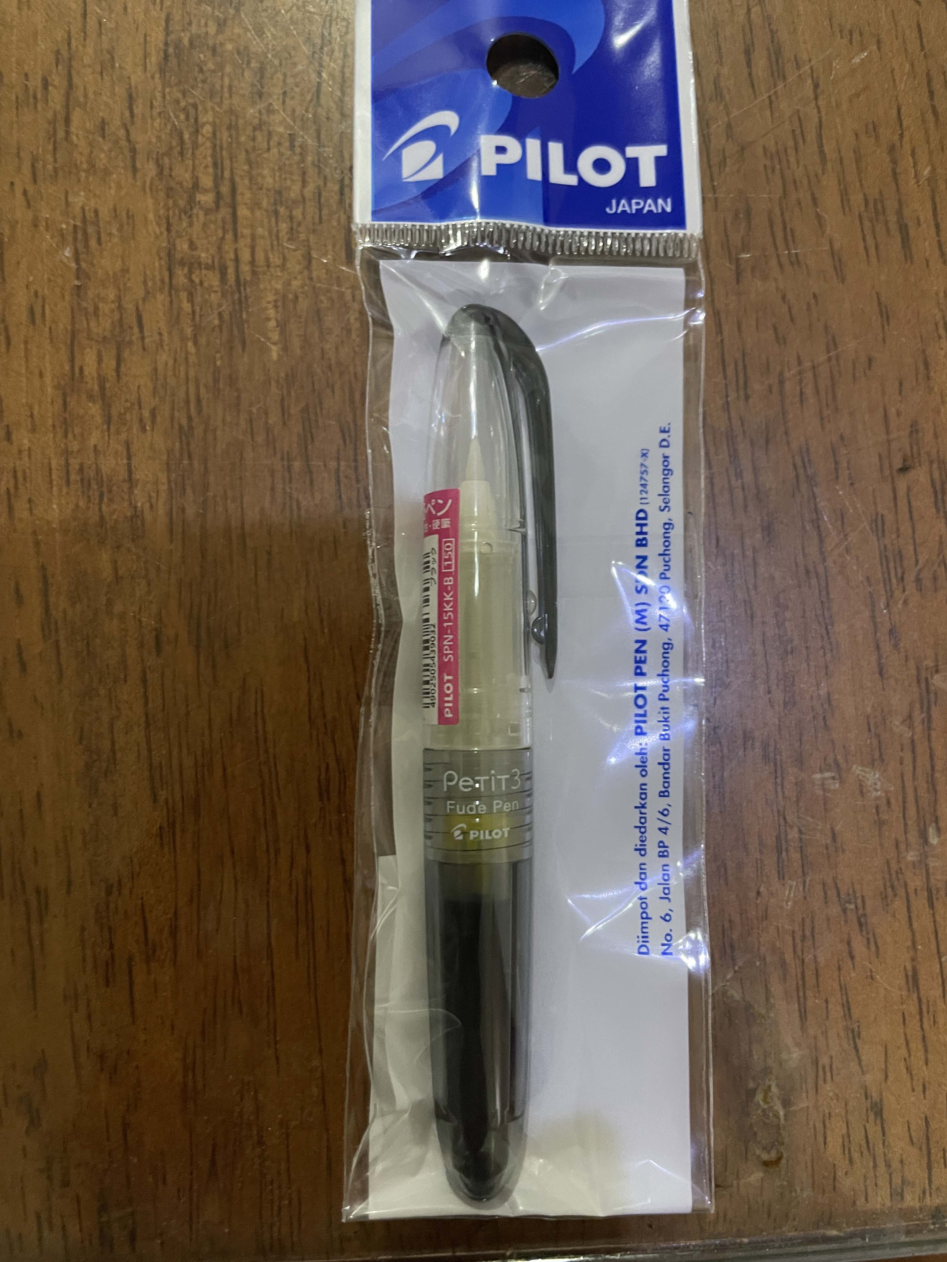 Pilot Petit 3 Brush Fude Pen Type SPN-15KK 8 Color Select