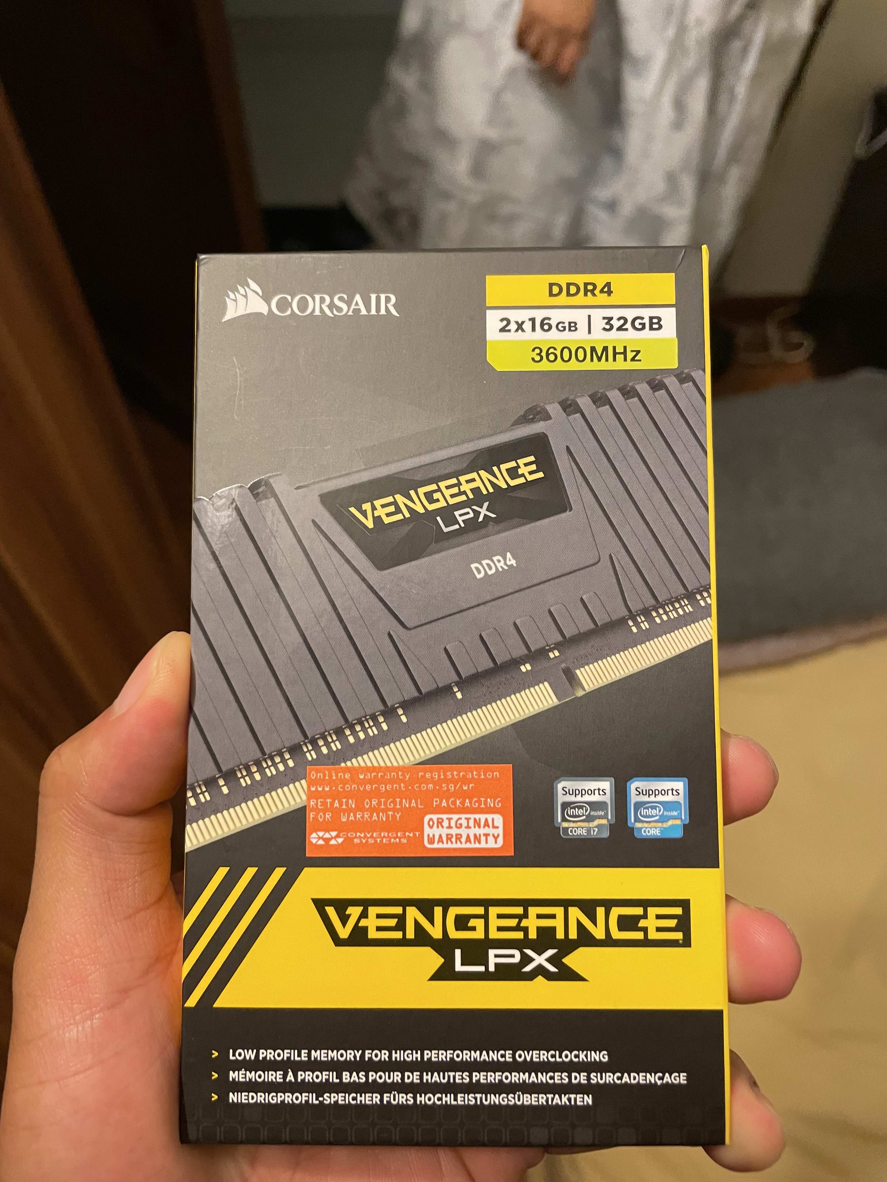 corsair memory corsair vengeance lpx 3600mhz 32gb