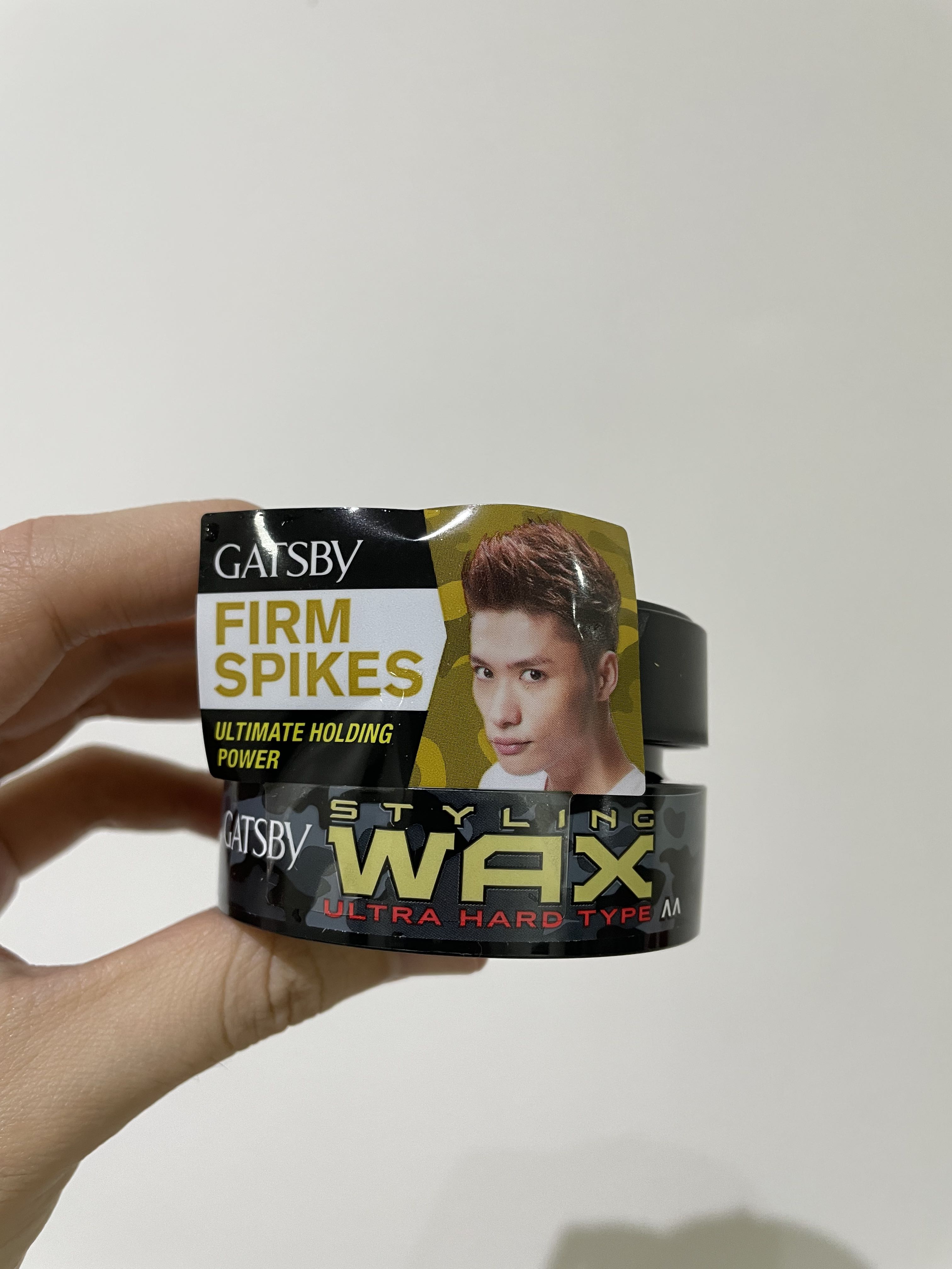 Cire Coiffante Gatsby Ultra Hard - Lot De 2 X 80g - Tenue Forte Pour Cheveux Hommes