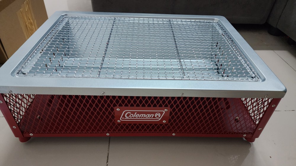 バーベキュー・調理用品 Coleman Cool Stage 2 Way Grill COLEMAN cool Stage 2 Way Grill/Red | PROCAMPING THAILAND