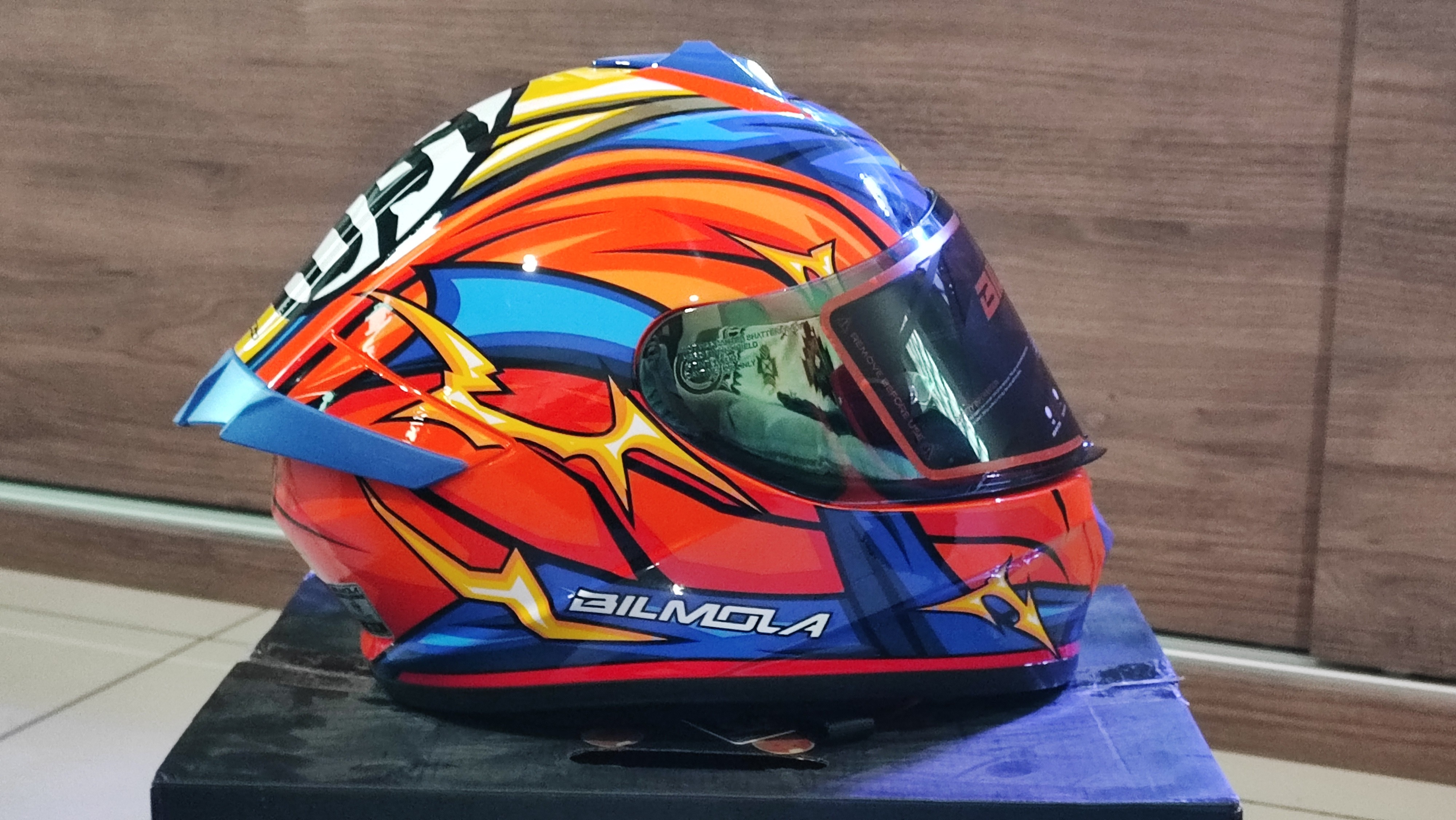 BILMOLA DRAGONBALL Z RAPID S GOKU HELMET DRAGON BALL SPECIAL