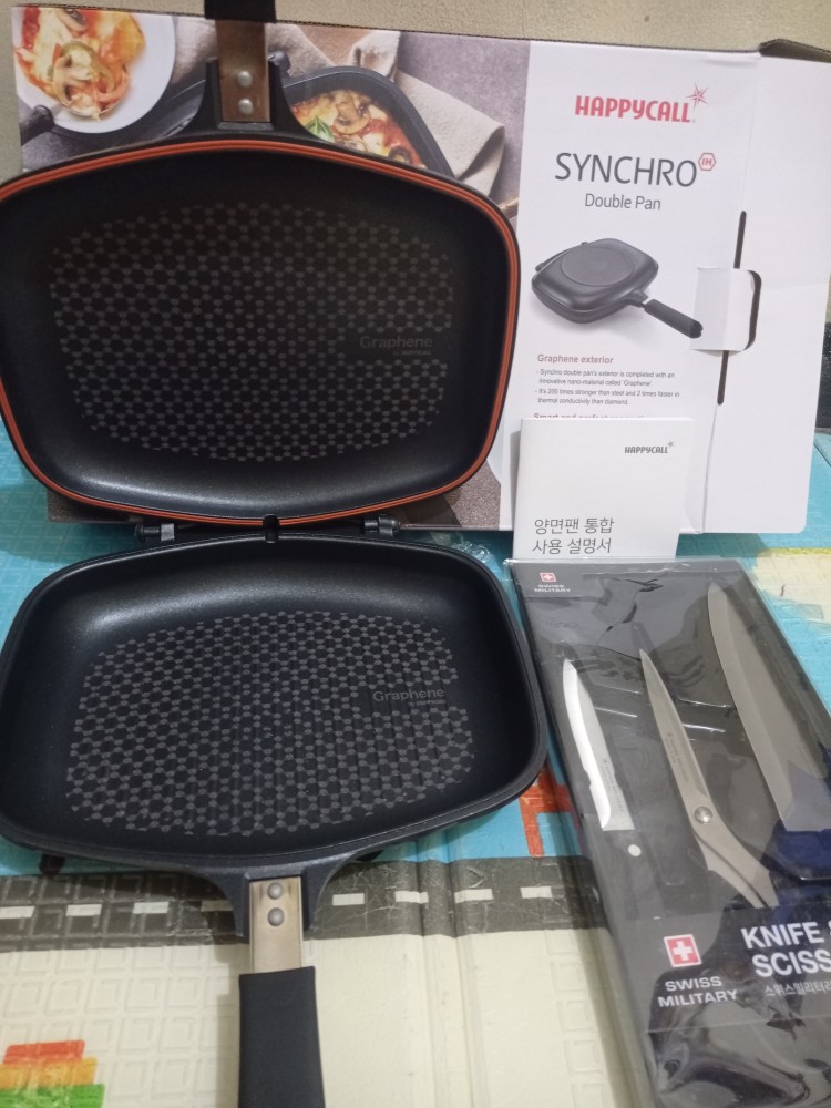 Happycall IH Synchro Double Pan Jumbo Grill Versi 2 - Happycall Indonesia