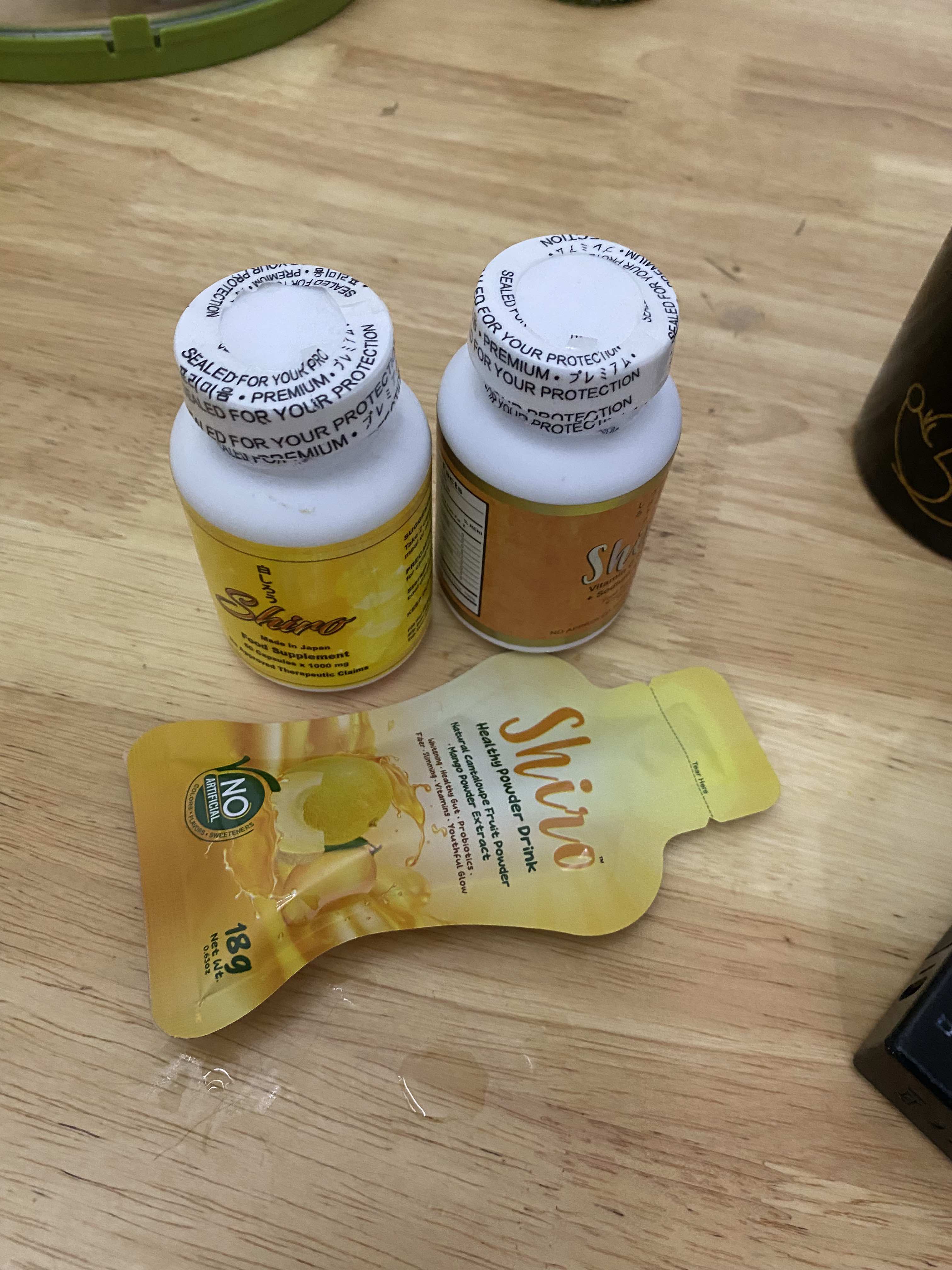 shiro glutathione capsule SHIRO ULTRA WHITENING / SHIRO GLUTATHIONE COMBO with FREEBIES Aya Beautique