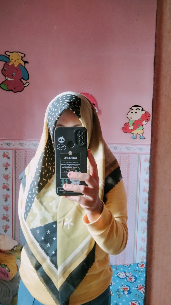 HIJAB SEGI EMPAT LEVEL UP GREEN Lazada Indonesia