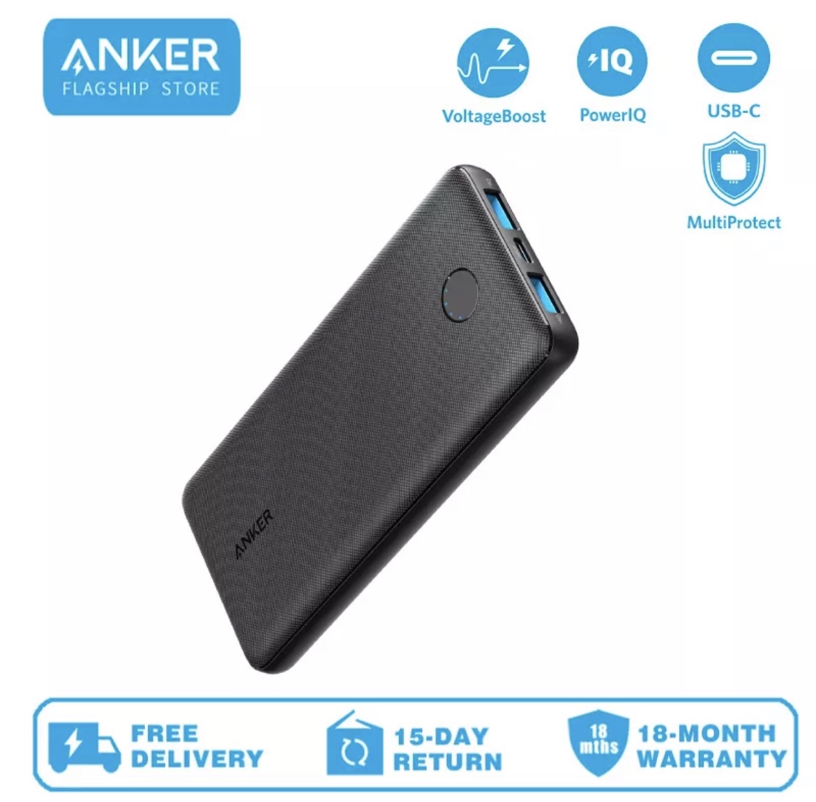 Anker PowerCore III 10K MAh USBC Portable Battery Charger